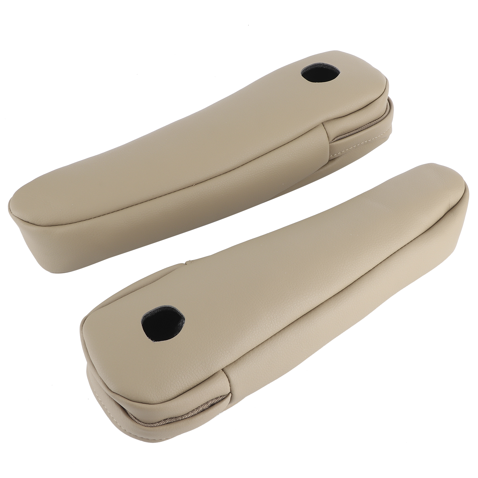 Mikrofaser-leder-sitzarmlehnengriff-dekorbezug Passend Für Honda Crv 2007-2009 Beige