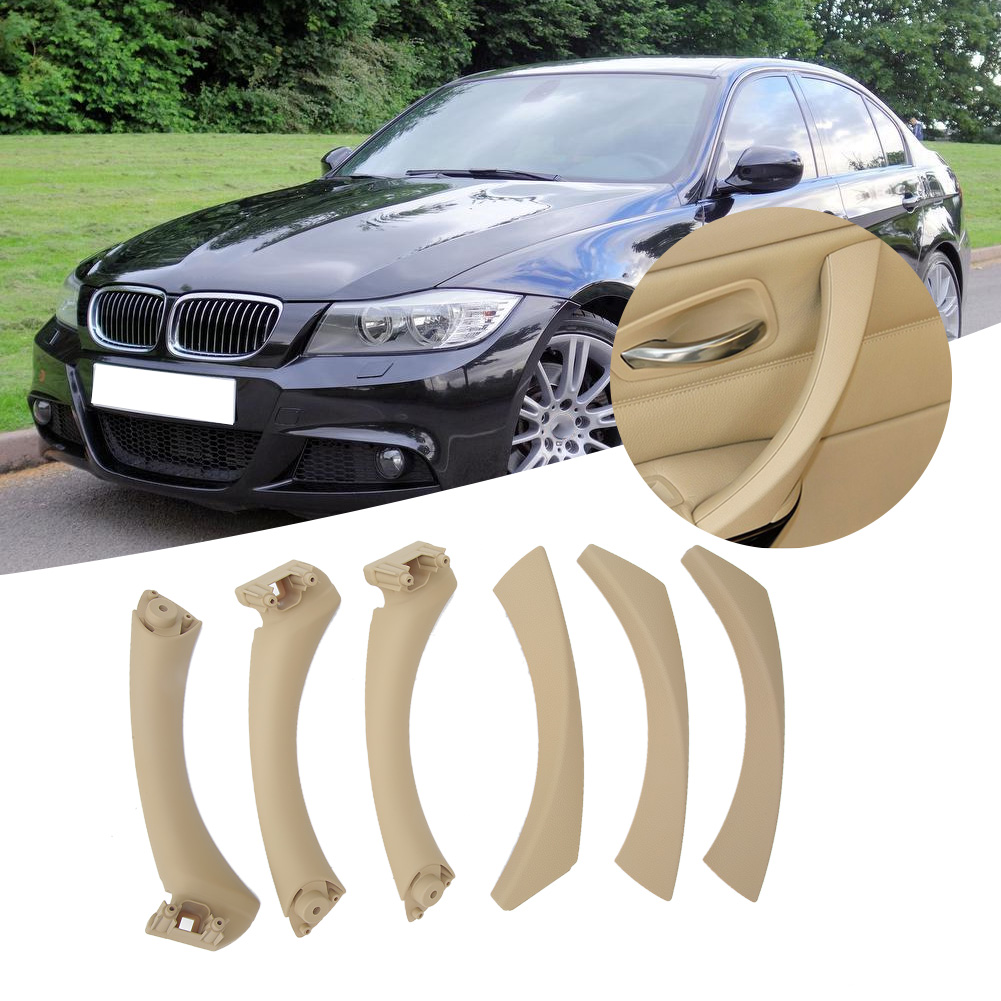 6 Stück Auto-innenraumgriffhalterung Beige Passend Für 3er Bmw 04-12