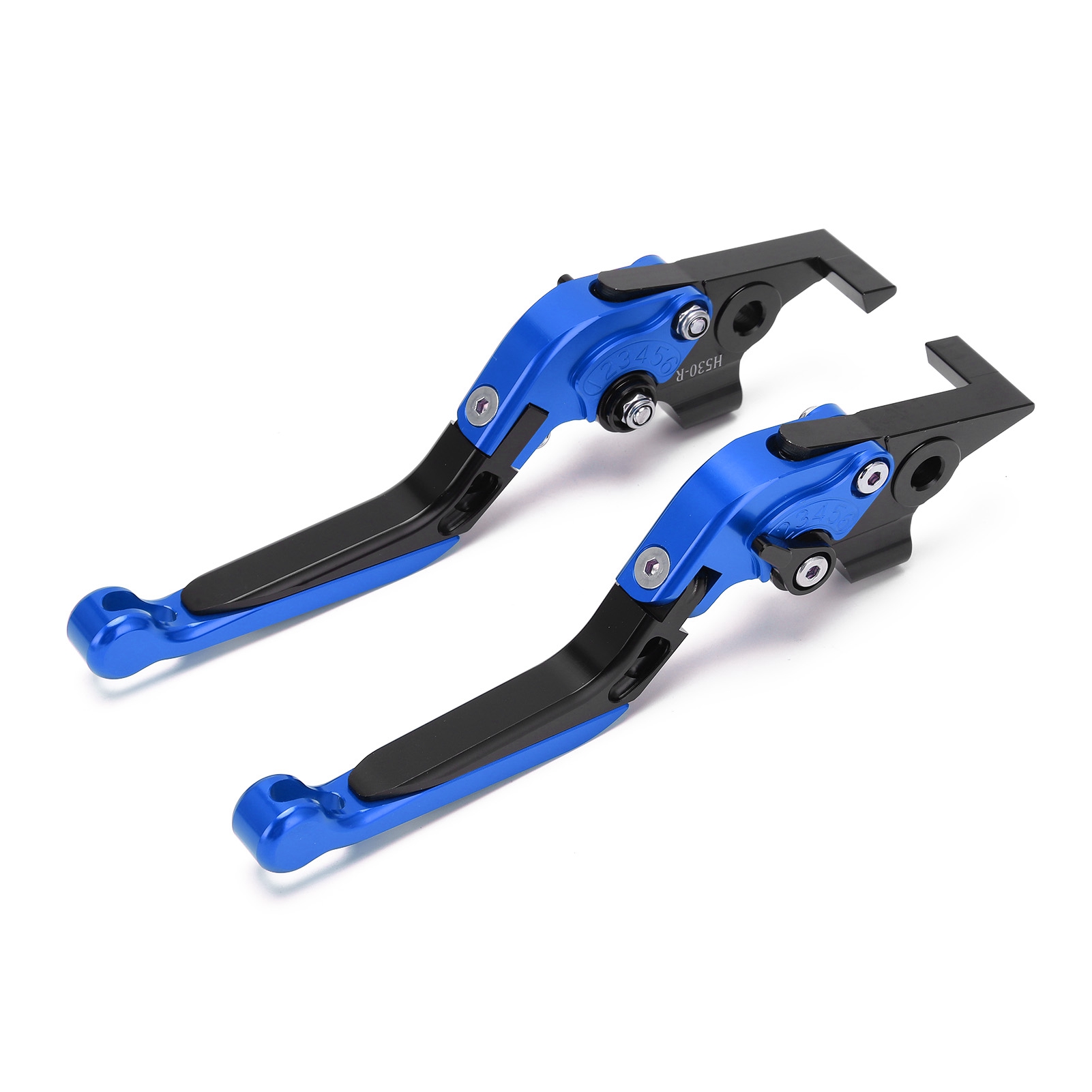 Verstellbarer Brems- Und Kupplungshebel Aus Cnc-gefräster Aluminiumlegierung Für Yamaha Tmax 530 (2012–2019), Blau