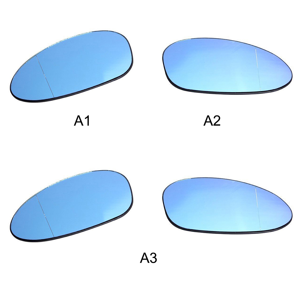 Linker Außenspiegel 12v Blaues Glas Chrom Abs Beheizbarer Autospiegel Für Bmw E46 M3 2001-2006