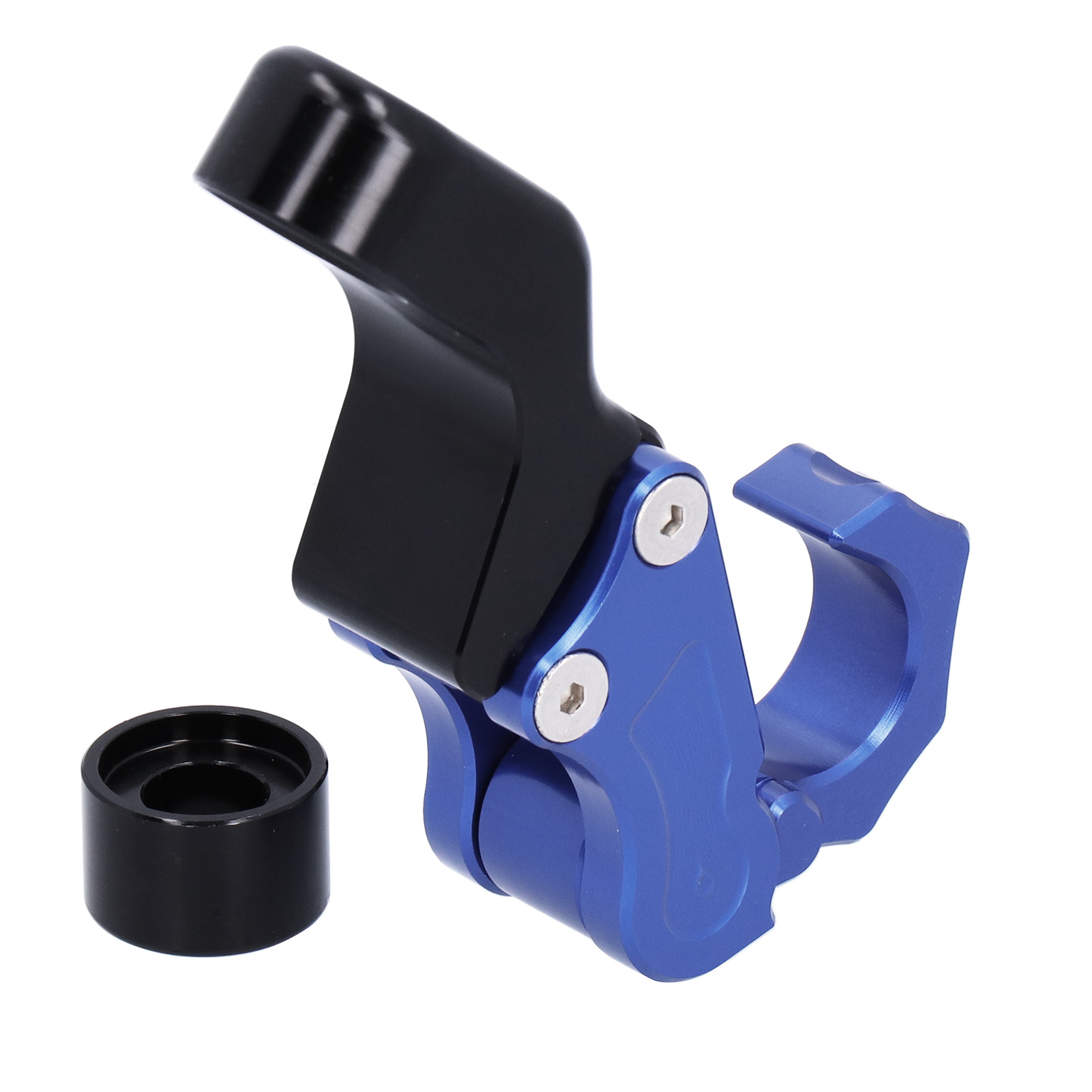Universeller Cnc-gefräster Aluminium-helmhaken, Satteltaschenhalterung, Spiegelhalterung, Kompatibel Mit Yamaha Xmax 250/300/400, Blau