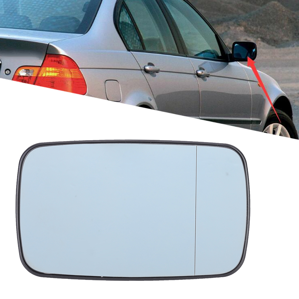 Rechter Blauer Beheizter Außenspiegel, Passend Für 3er Bmw (e46) Baujahre 1998–2005