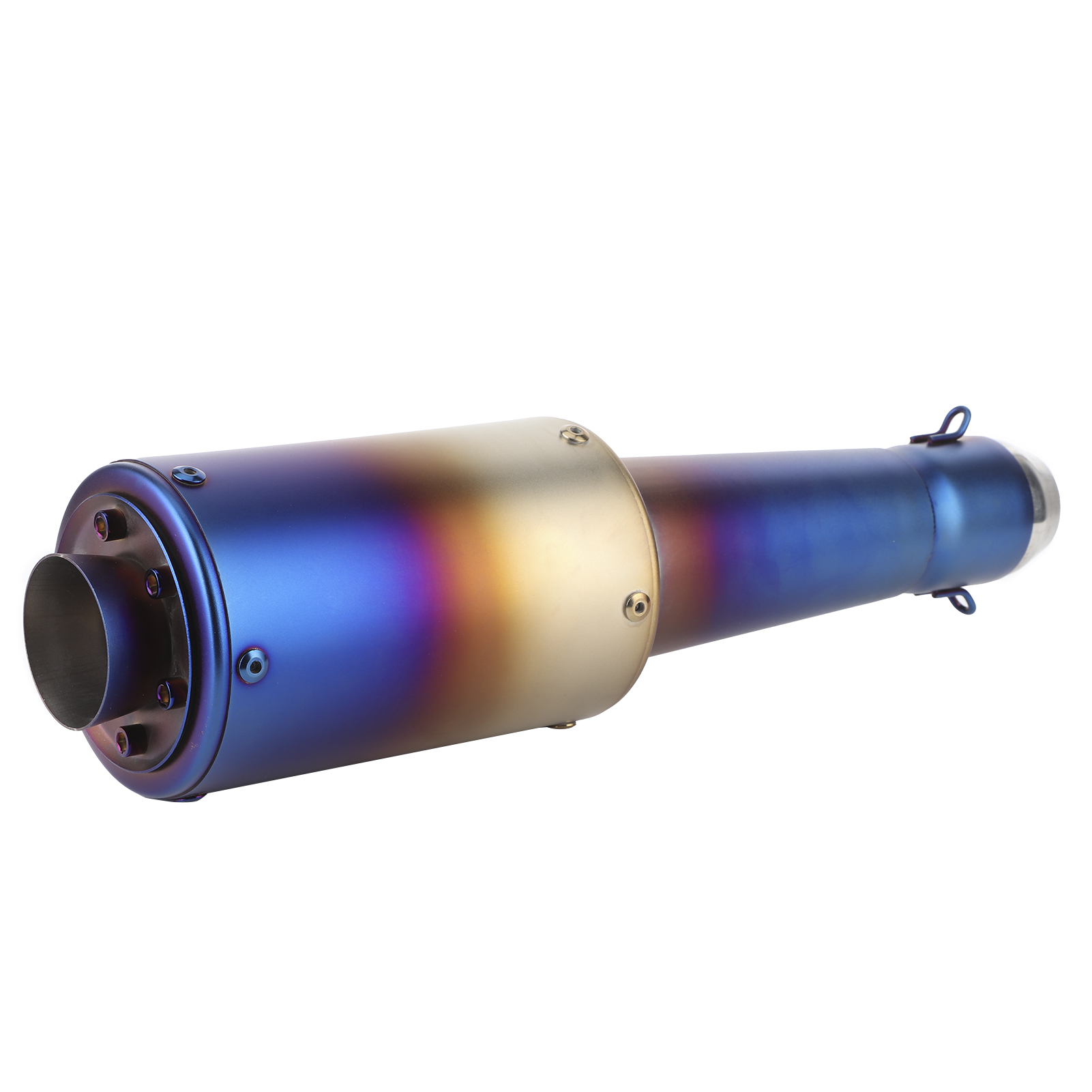Universeller Auspuffendtopf Für Motorräder, 38–51 Mm Durchmesser, Passend Für Honda Cbr250rr Und Cbr500r (blau)