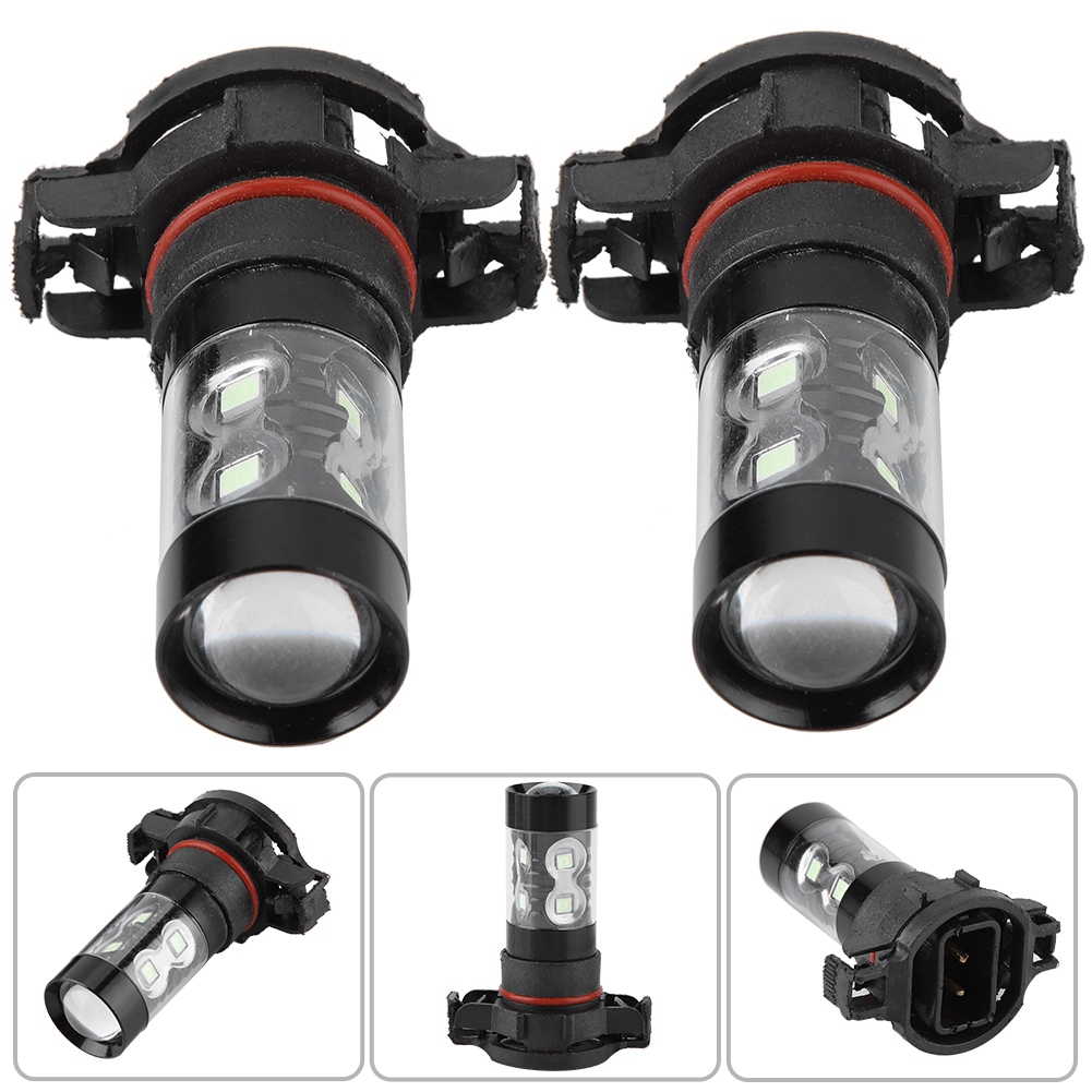 2 H16 5202 8000k Gletscherblau 100w 20 Led Scheinwerfer-set Für Fernlicht, Nebelscheinwerfer Und Autolichter