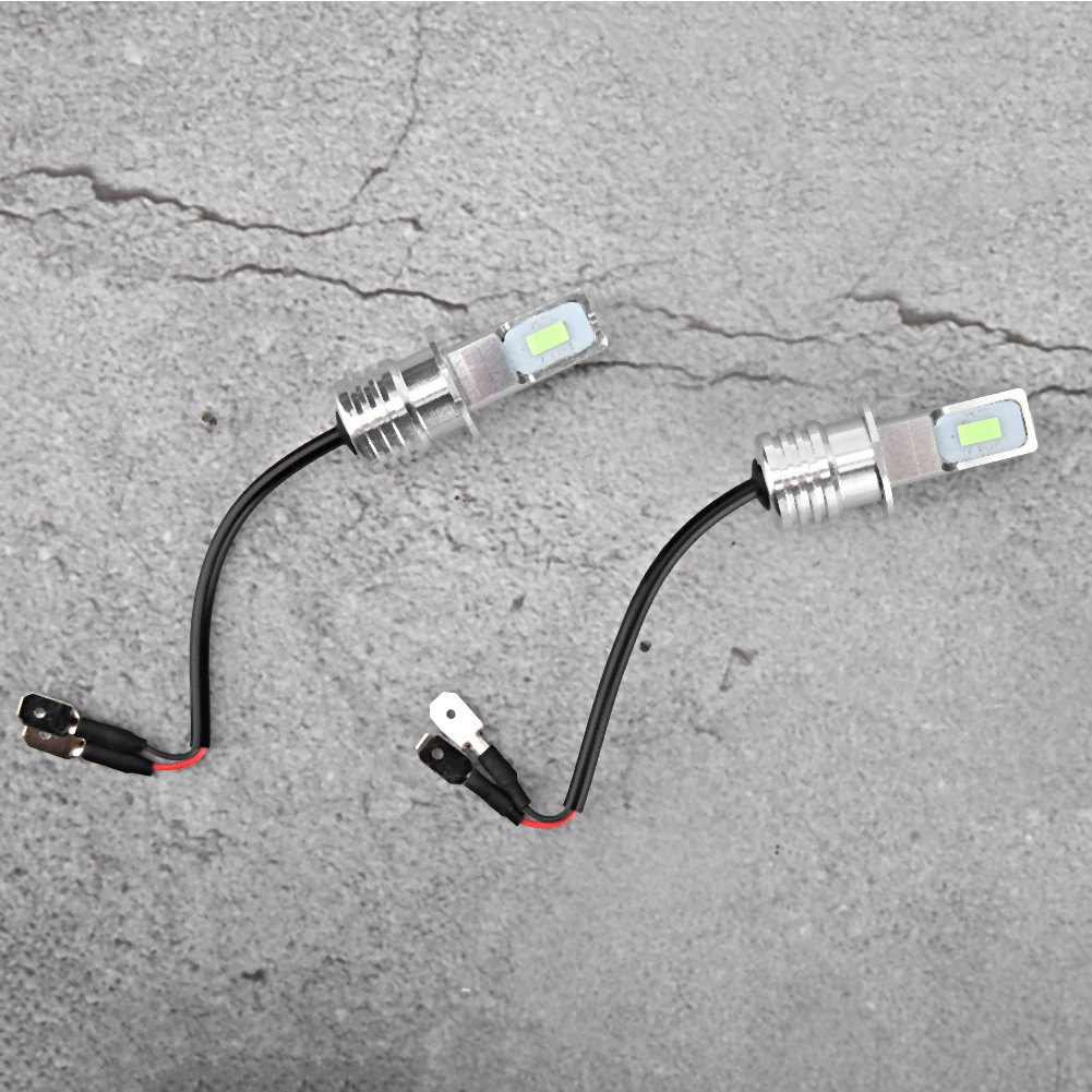2 H3 Led 80w 8000k Eisblaue Universal-nebelscheinwerferlampen 12v-24v