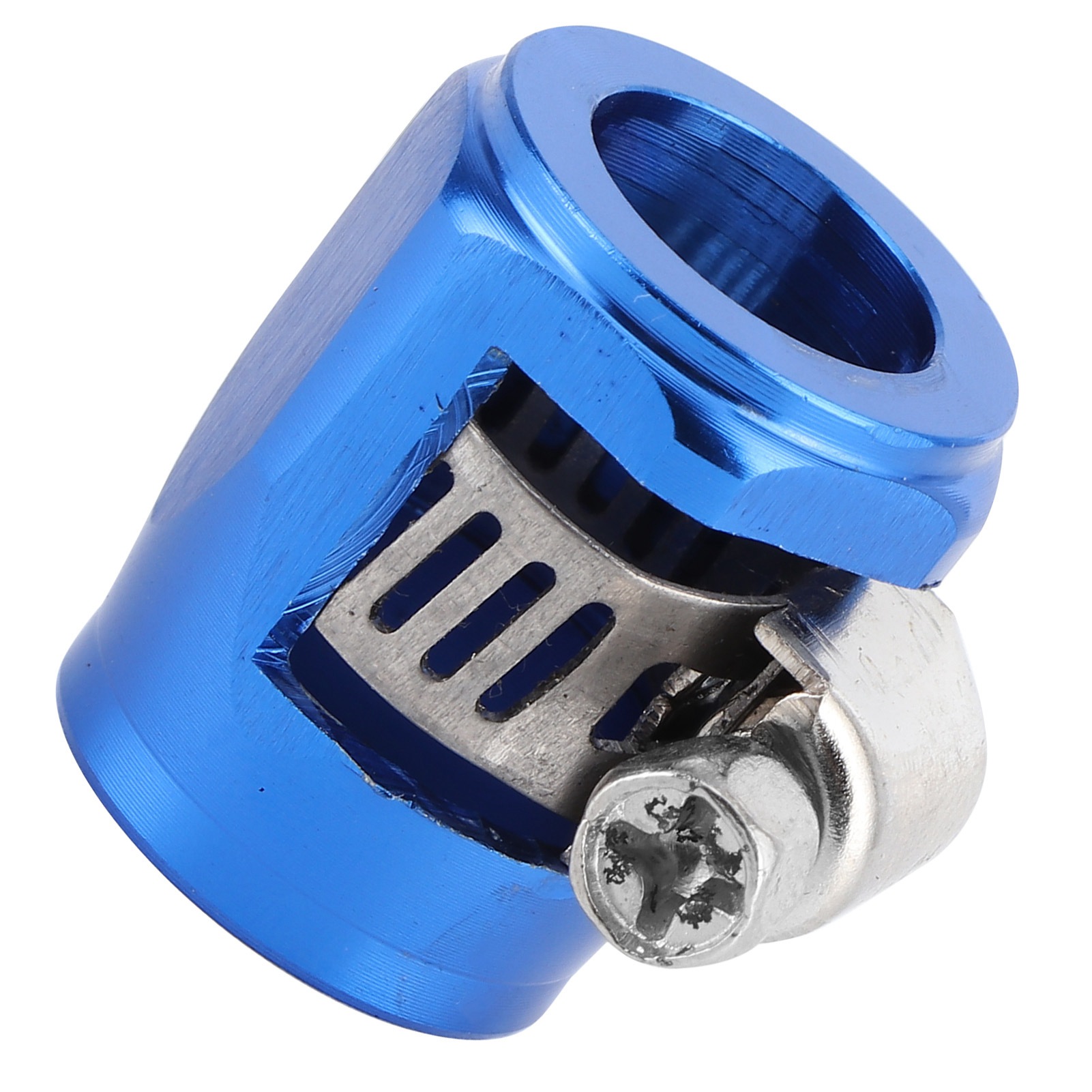 An6 Aluminiumlegierung-abschlusskragen Für Kraftstoff-, Öl-, Diesel-, Gas-, Luft- Und Wasserschlauchanschlüsse, Blauer Schlauch, Hochleistungs-rohrverbinder.