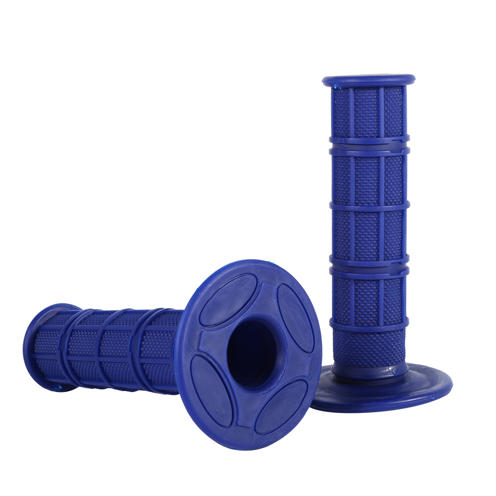 Weiche Silikongriffe, 22 Mm (7/8 Zoll) Durchmesser, Für Motocross- Und Dirtbike-lenker, Blau, Rutschfest, Komfortabel, 2-teiliges Set