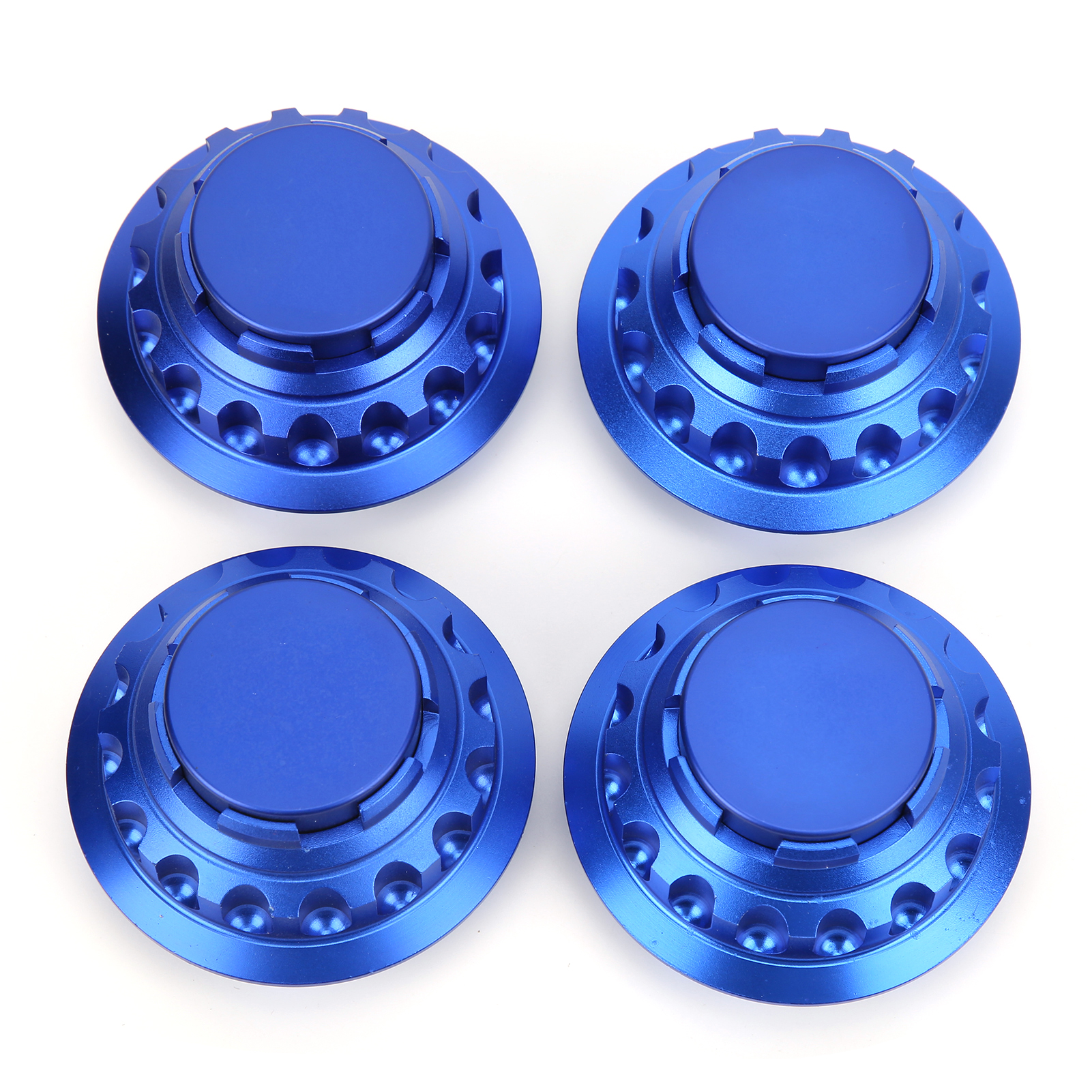 4-teilige 3-in-1-felgensterne Aus Blauer Aluminiumlegierung, Radkappen 7pp601149a, Zubehör Für Radwechsel