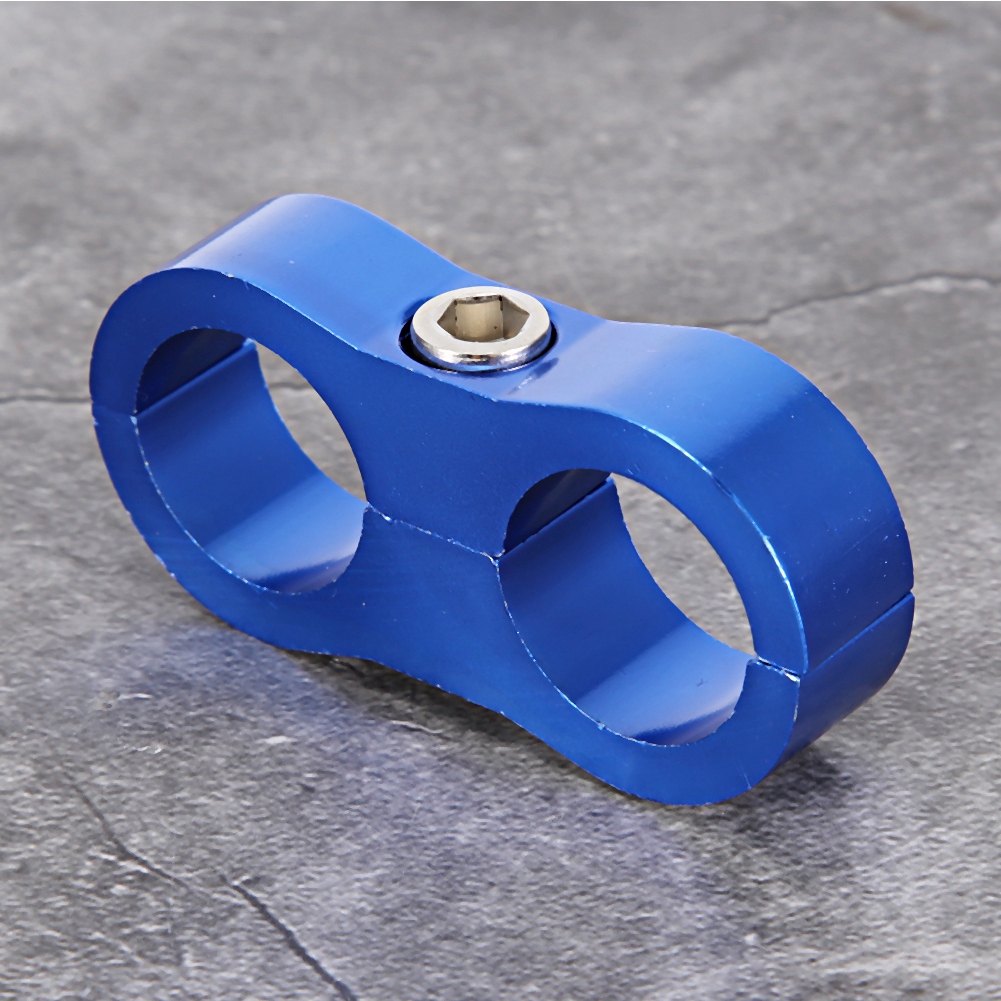 An10 Ölleitungs-separator-schlauchschelle Aus Aluminiumlegierung Für Auto-tuning-zubehör (blau)