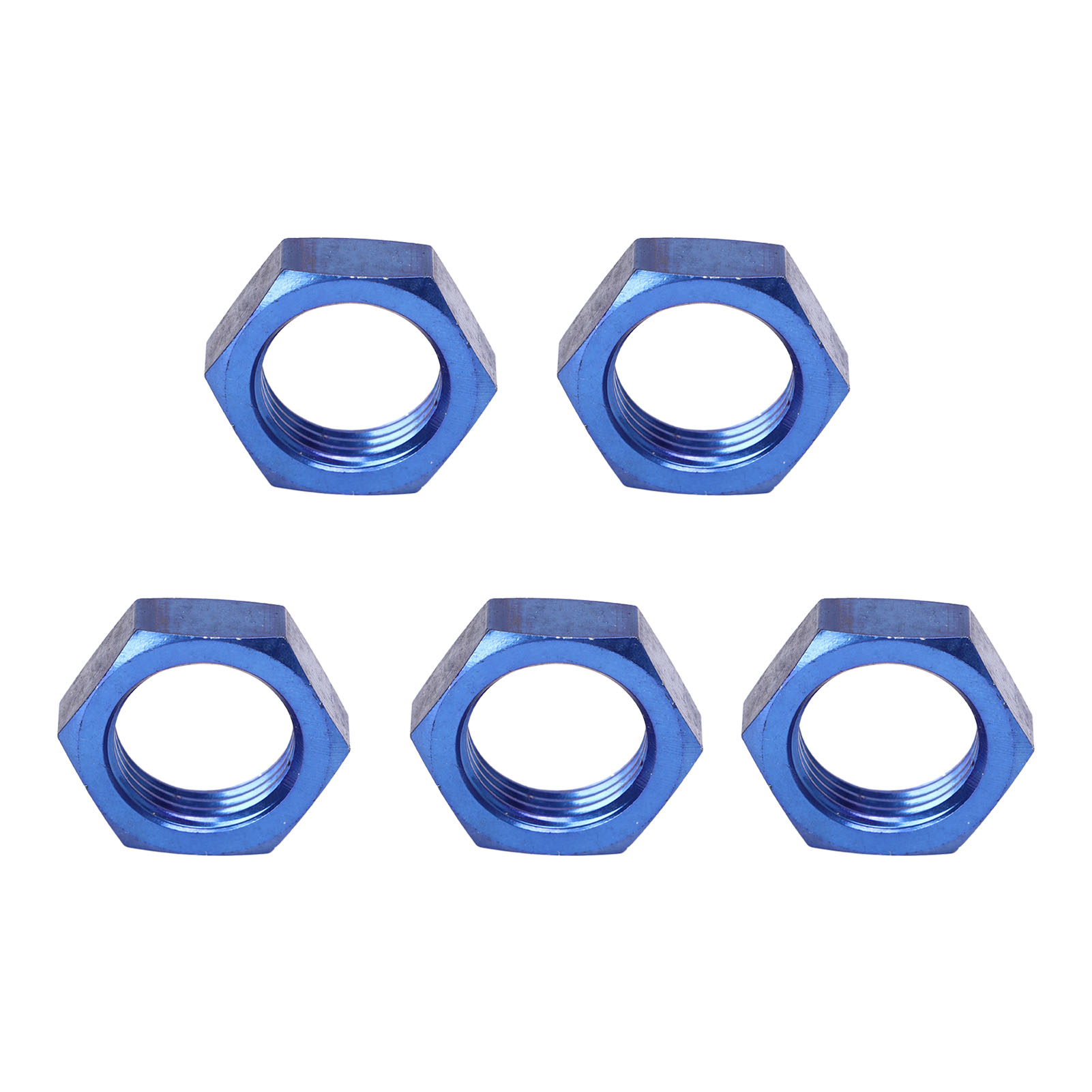 An8-innensechskant-sicherungsmuttern X5, Adapter Aus Blauer Metalllegierung, Ersatz Für Durchführungsverschraubungen