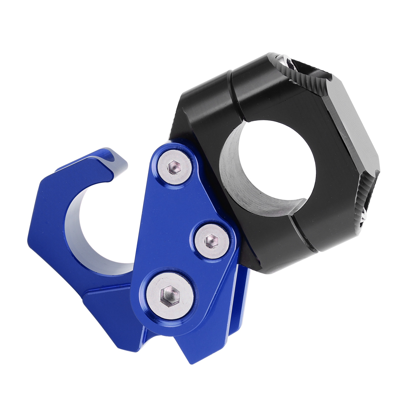 Universeller, Klappbarer Gepäckhaken Für Motorradlenker, 21,8 Mm (0,86 Zoll), Kompatibel Mit Yamaha, Blau
