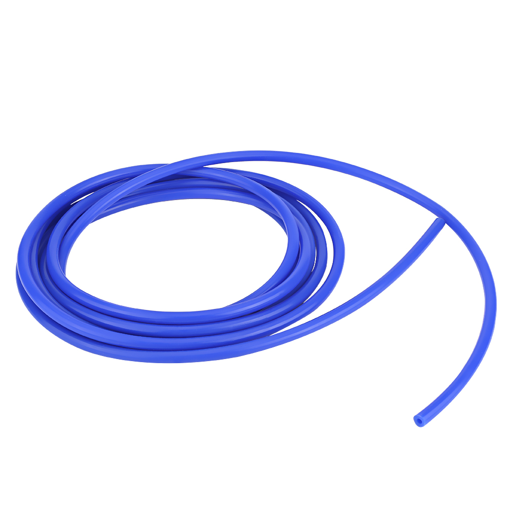 4 Mm 5 M Blauer Silikonschlauch Für Autos, Hitzebeständiger Flexibler Schlauch, Universeller Saugschlauch Für Motoren, 5 Meter Silikonschlauch, Kompatibel Mit Fahrzeugen.