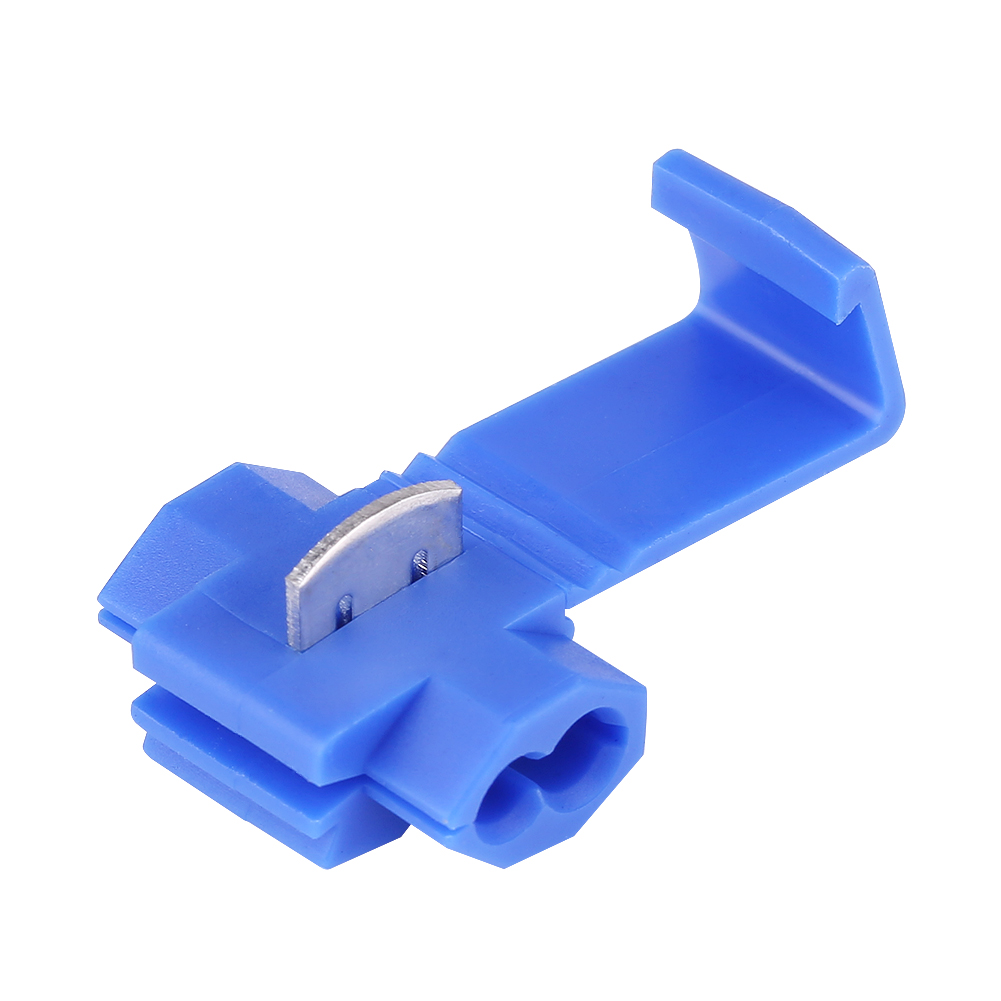 Blue Lock 50-teilige Schnellverbinder, Drahtverbinderklemmen 0,72-2,5 Mm², Blaue Elektrische Verbindungsklemmen, Automatisches Drahtklemmen-set.