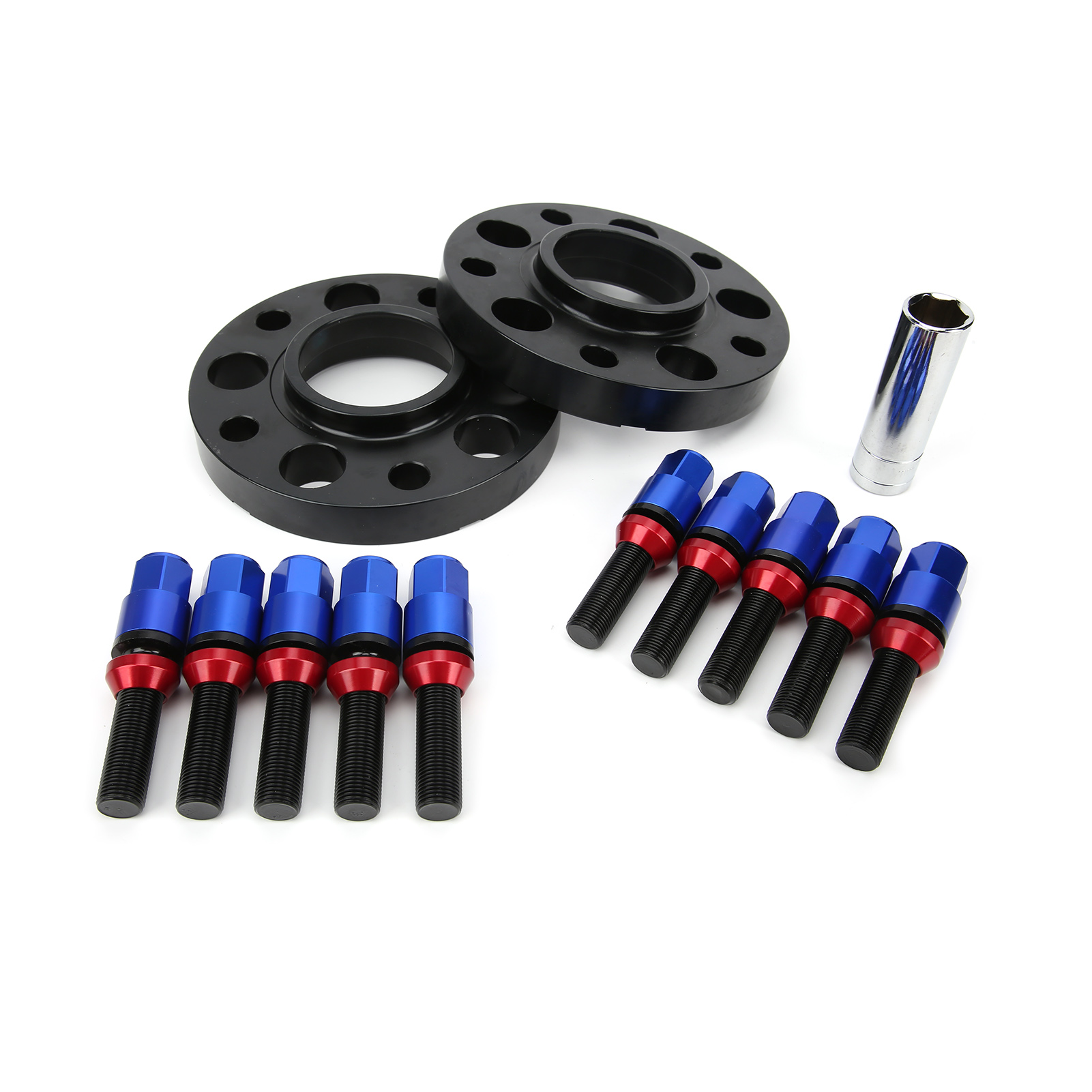 Satz Mit 4 15-mm-radnaben-spurverbreiterungen, Ersatz- Und Wartungsset Für Bmw 2er F22/f23 (2013–2019), Blau, Autoreparaturset