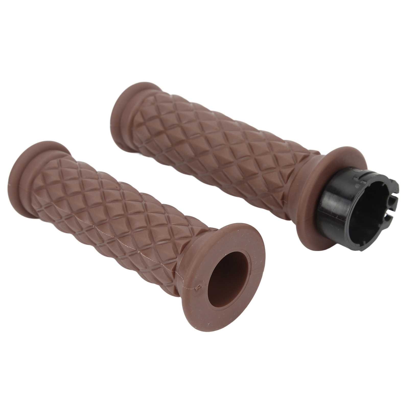 Universelle 25-mm-motorradlenkergriffe, Linkes Und Rechtes Paar, Gasgriffersatz Für Cbr600rr Und Cbr1000rr, Braun