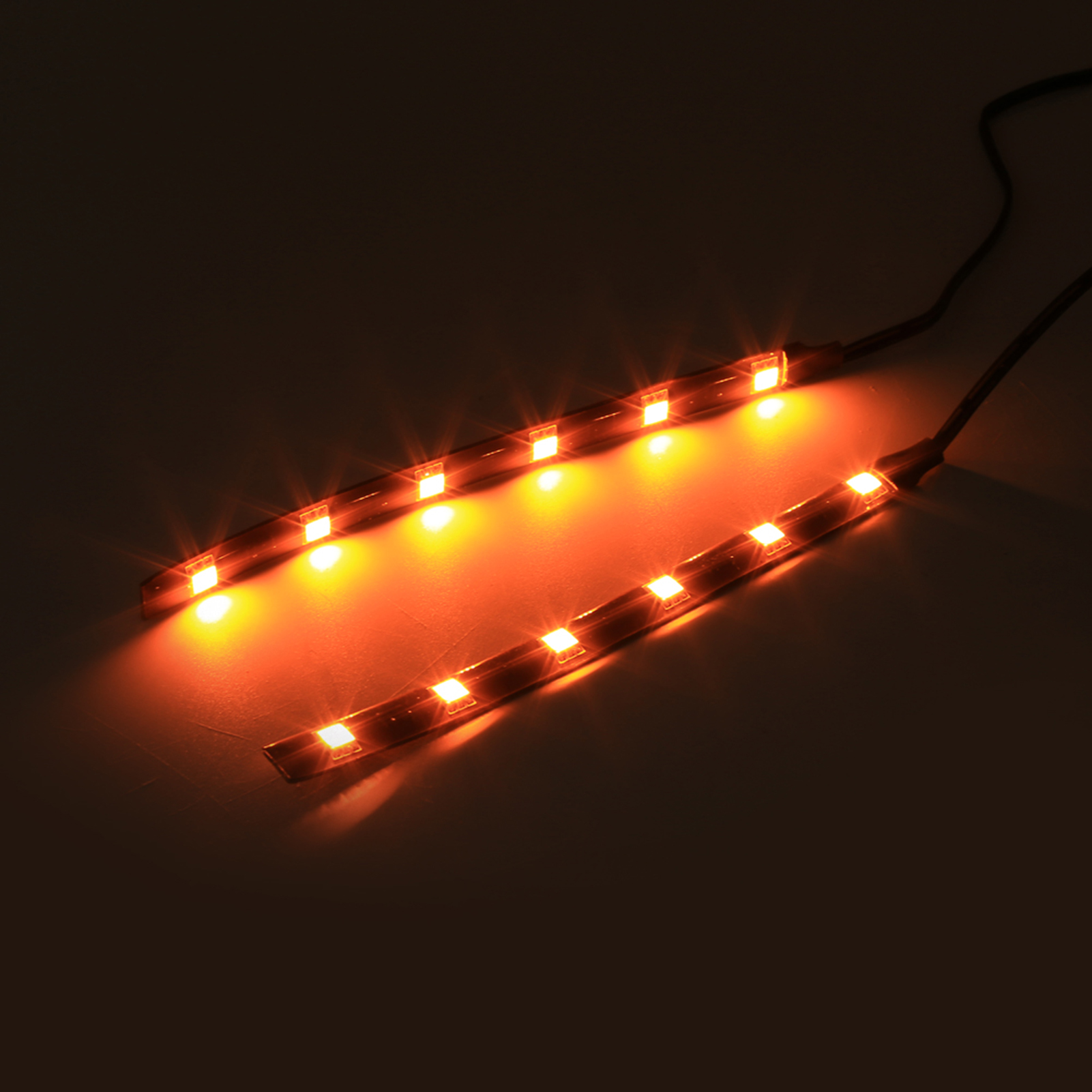 2x Motorrad-led-blinker 5050 Smd 6 Leds, Gelb, Universelle Richtungsanzeigeleuchte Für Motorräder