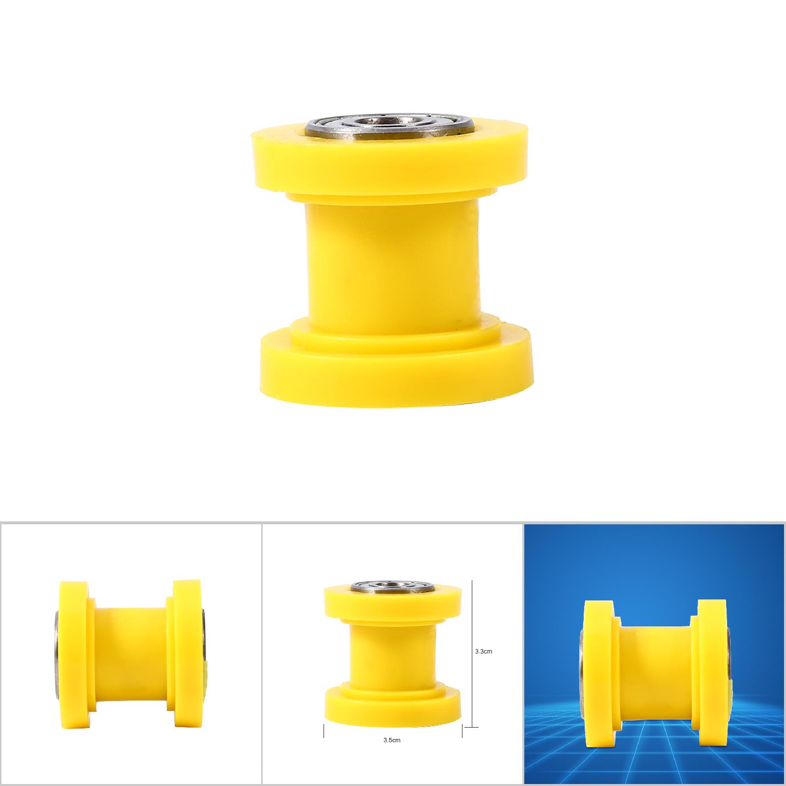 10-mm-kettenspannerführung Für Motocross-pitbike-radrolle, Gelb