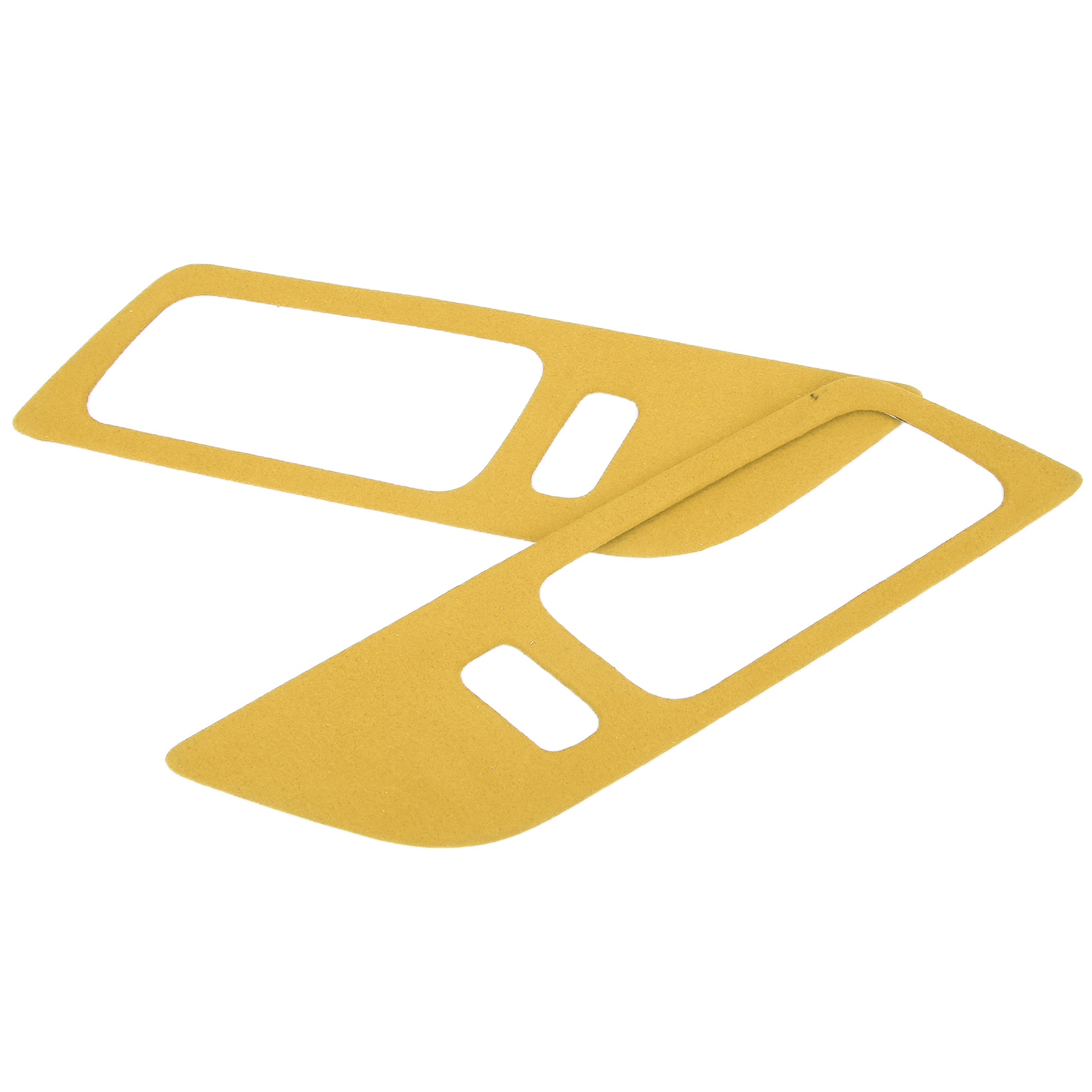 X Türgriffe Innen Mit Dekorativem Wildlederrahmen, Selbstklebend, Für Ford Mustang 2015–2021, Linkslenker, Gelb