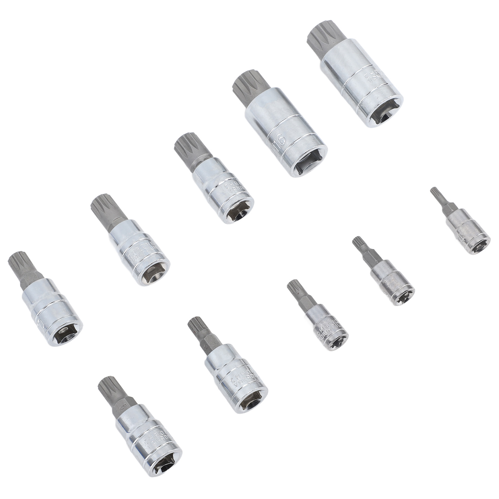 Hochleistungs-steckschlüssel- Und Schraubendreher-bit-set, Hohe Festigkeit, Effektiv Für Auto- Und Motorradreparaturen, Langlebiges Werkzeug.