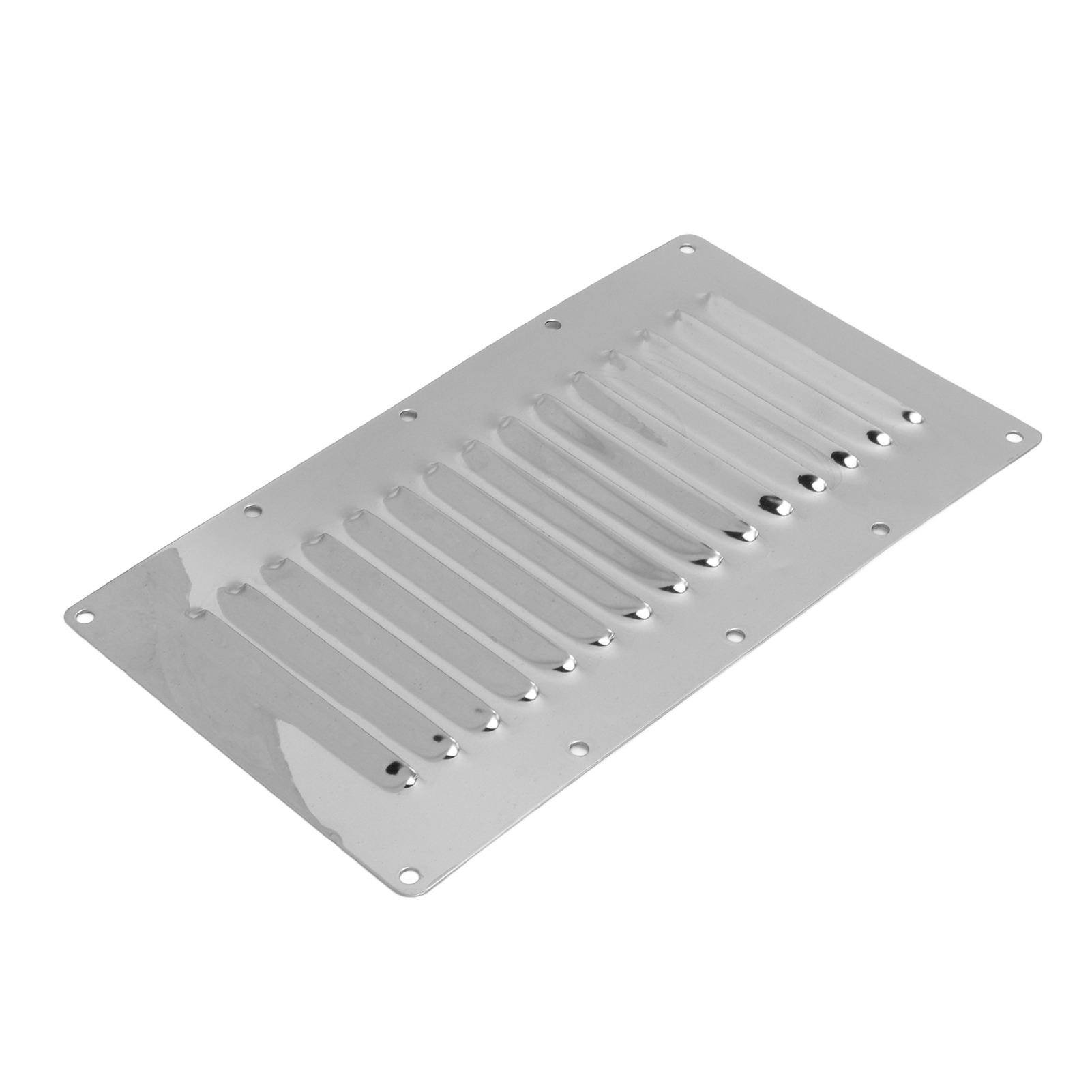 Hochwertiges Marine-lüftungsgitter 225x125mm Aus Edelstahl, Korrosionsbeständig, Robust Und Langlebig Für Die Boots- Und Schiffsbelüftung.