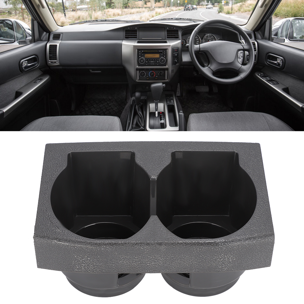 Doppelter Getränkehalter Für Die Mittelkonsole, Passend Für Nissan Patrol Gu Y61 (1997–2005), Grau