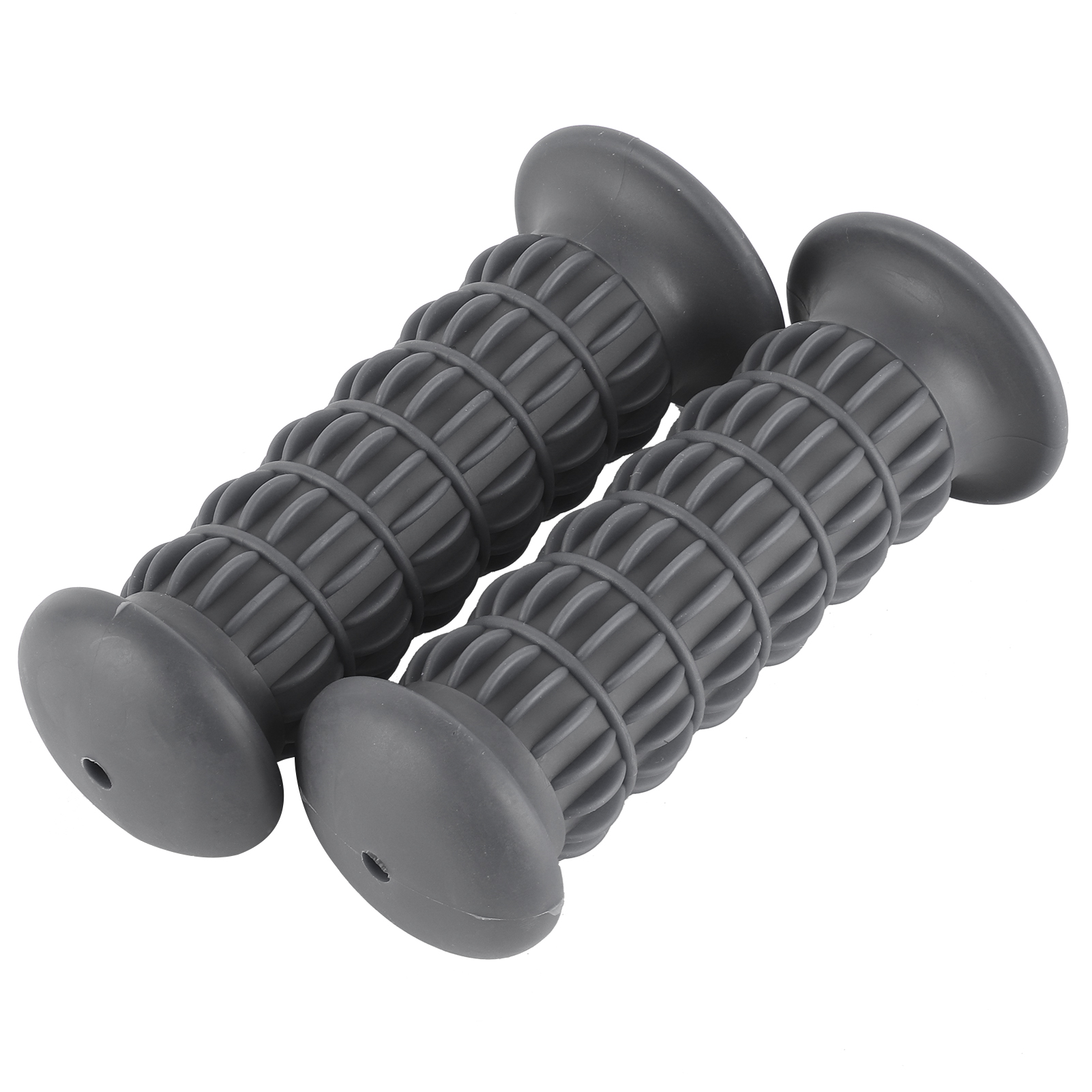 Universelle, Rüttelfeste Und Rutschfeste Gummigriffe Für Motorräder, Passend Für 25–28 Mm Motorradlenker, Grau