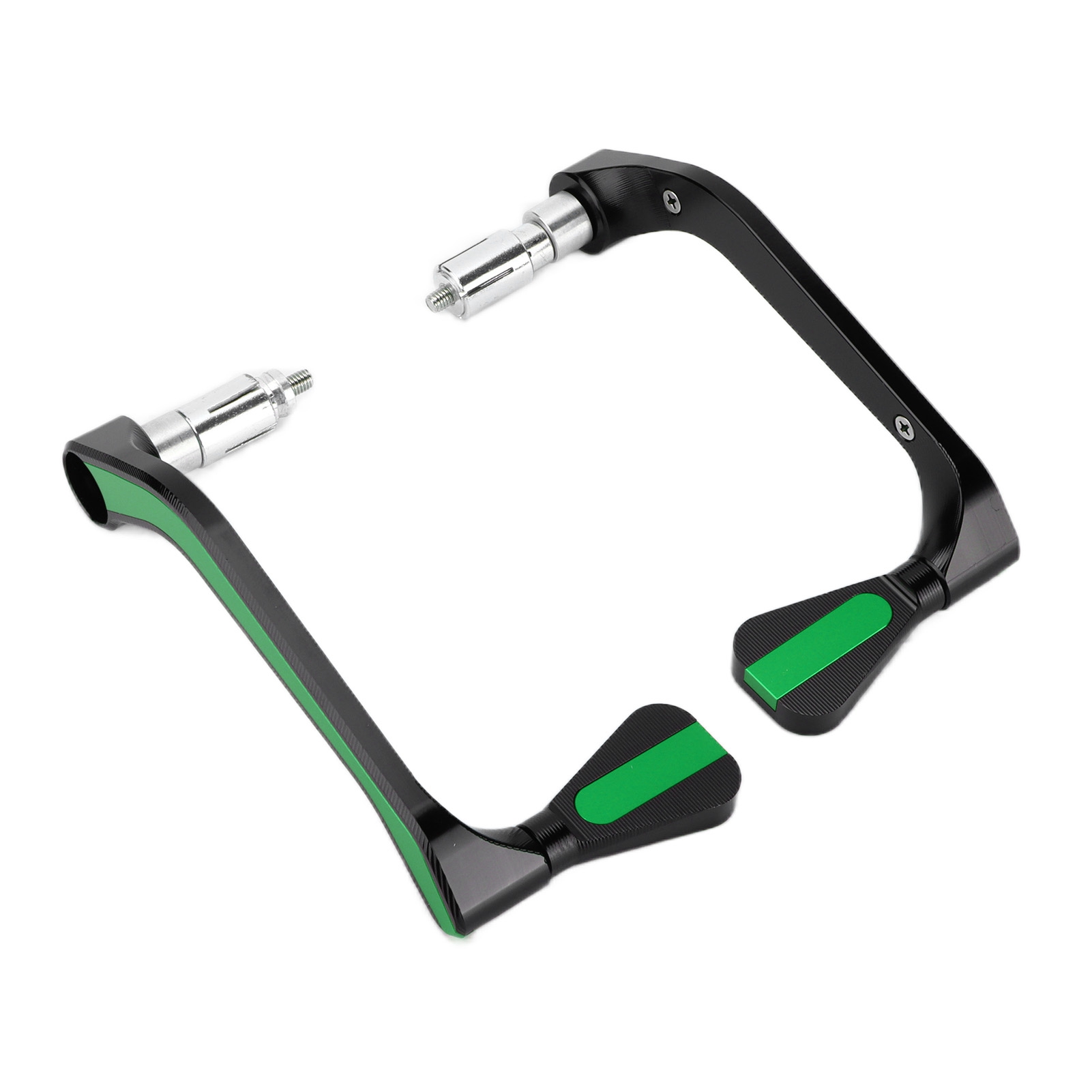 Motorrad-lenkerschützer, Aluminium, 2er-set, Universelle 22-mm-sturzbügel, Grün, Robustes Zubehör