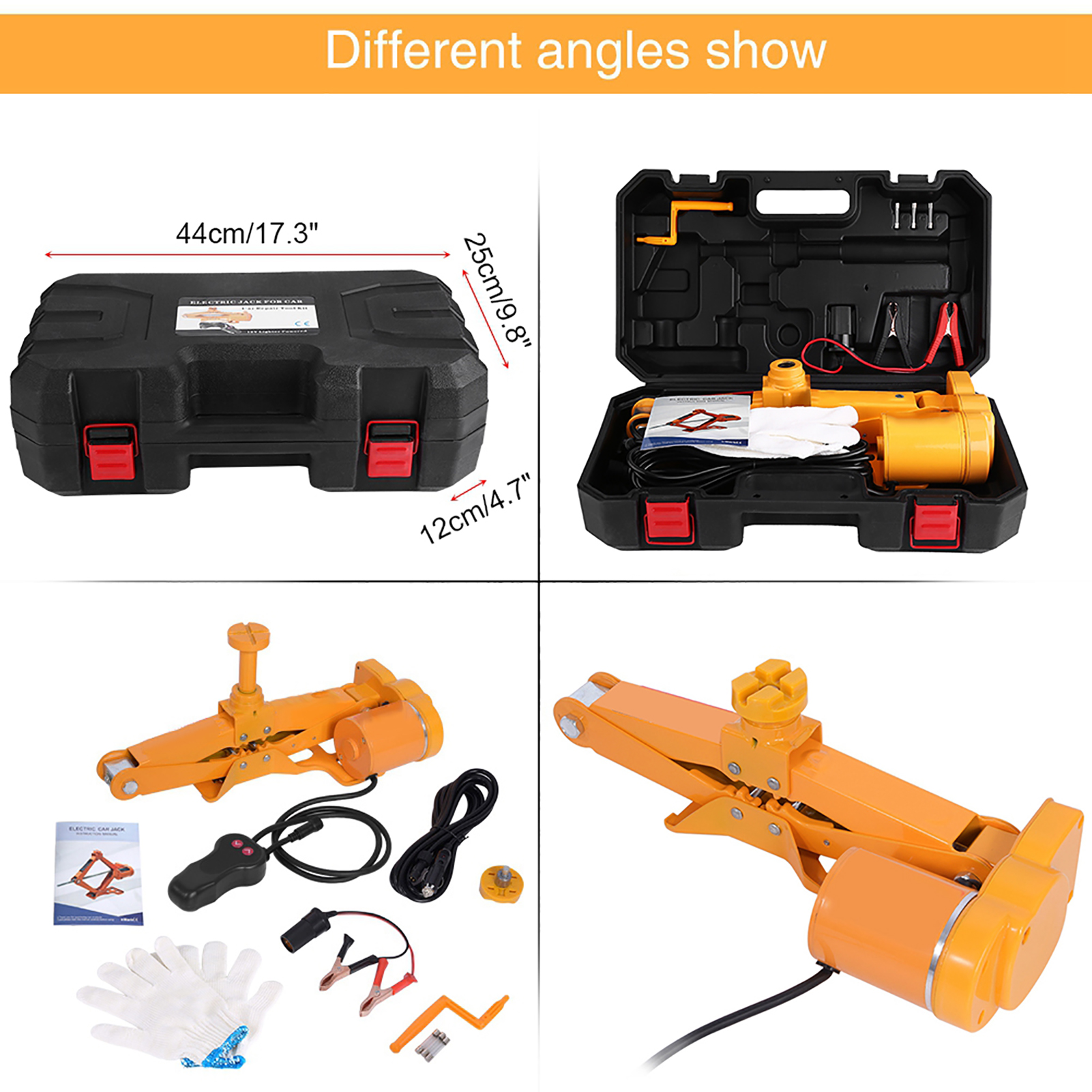 3-tonnen-12-v-gleichstrom-elektroheber Für Pkw, Suv, Transporter, Garage Und Notdienste