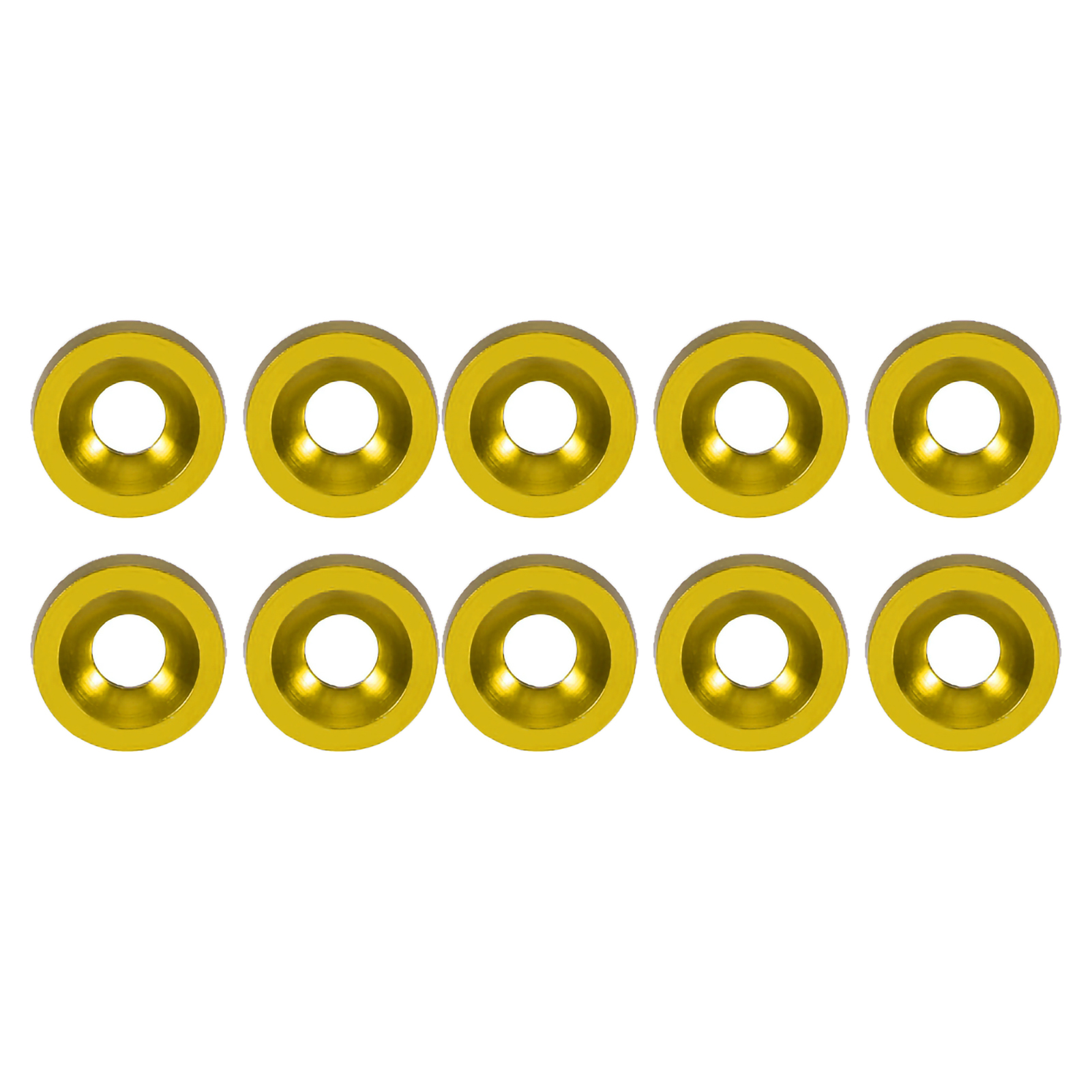 Goldene M6-kennzeichenbefestigungsschrauben Für Zierrahmen, Tuning-zubehörschrauben Und -muttern, Kennzeichenbefestigungsset, 4-teilig
