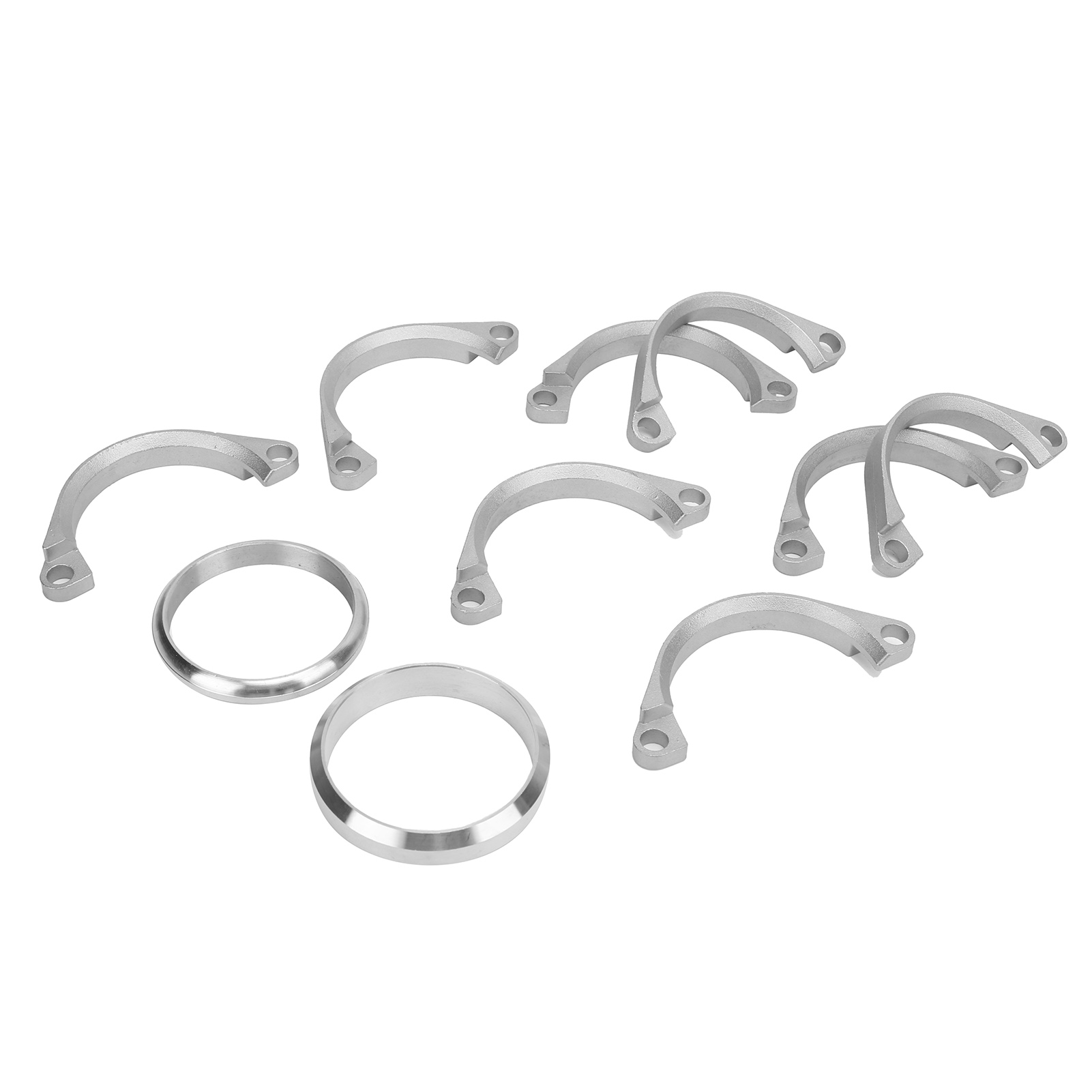 Metallene Auspuffrohrschelle, Autozubehör 0747180984712, Passender Ersatz Für Bmw E46 M3 (2000–2006), Robuster Edelstahl-montageflansch