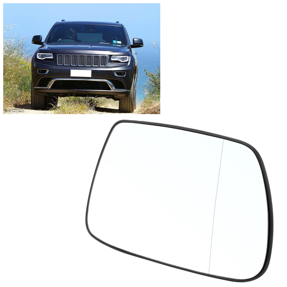 Beheizbarer Außenspiegel Aus Glas Für Die Rechte Seite Des Jeep Grand Cherokee (2005–2010), Außenspiegel Auf Der Beifahrerseite