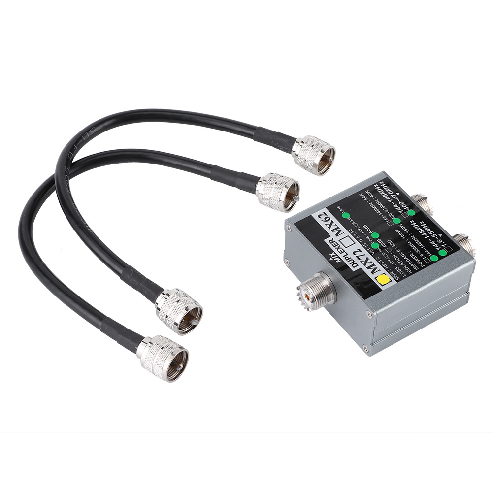 Mx72 Vhf/uhf-duplexer 144–148 Mhz 400–470 Mhz Antennenkombinator Für Verschiedene Frequenzen Im Innenbereich