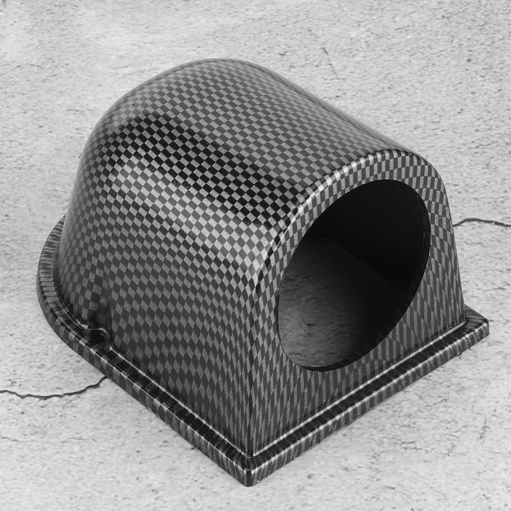52 Mm/2 Zoll Carbonfaser-optik, Einzelloch-armaturenbretthalterung Für Instrumente, Becherhalter, Kfz-umbau