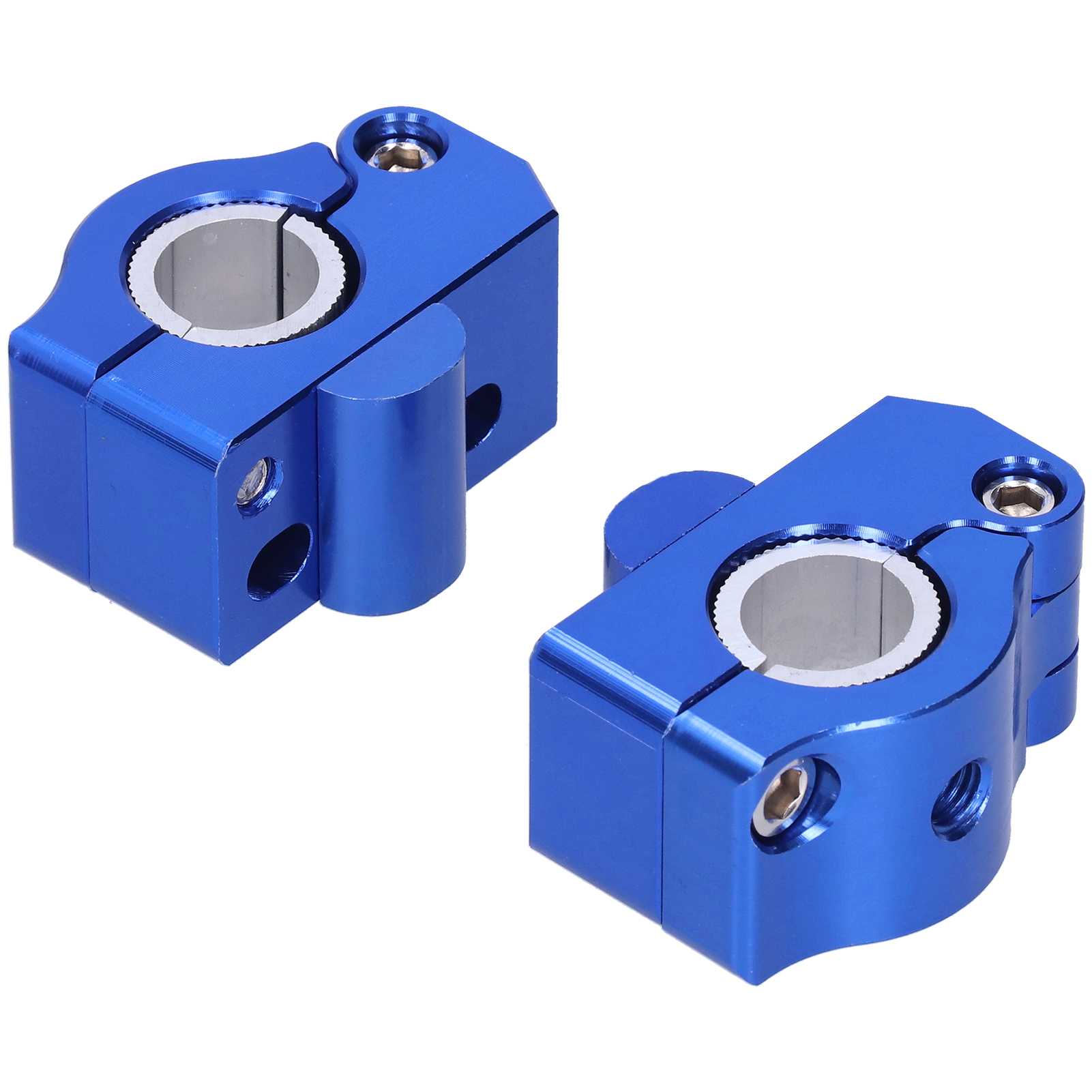 Verstärkte, Erhöhte Motorradlenkerhalterung, Universeller Gewichtsblock Für Variable Durchmesser 22 Mm/28 Mm, Robustes Montageset