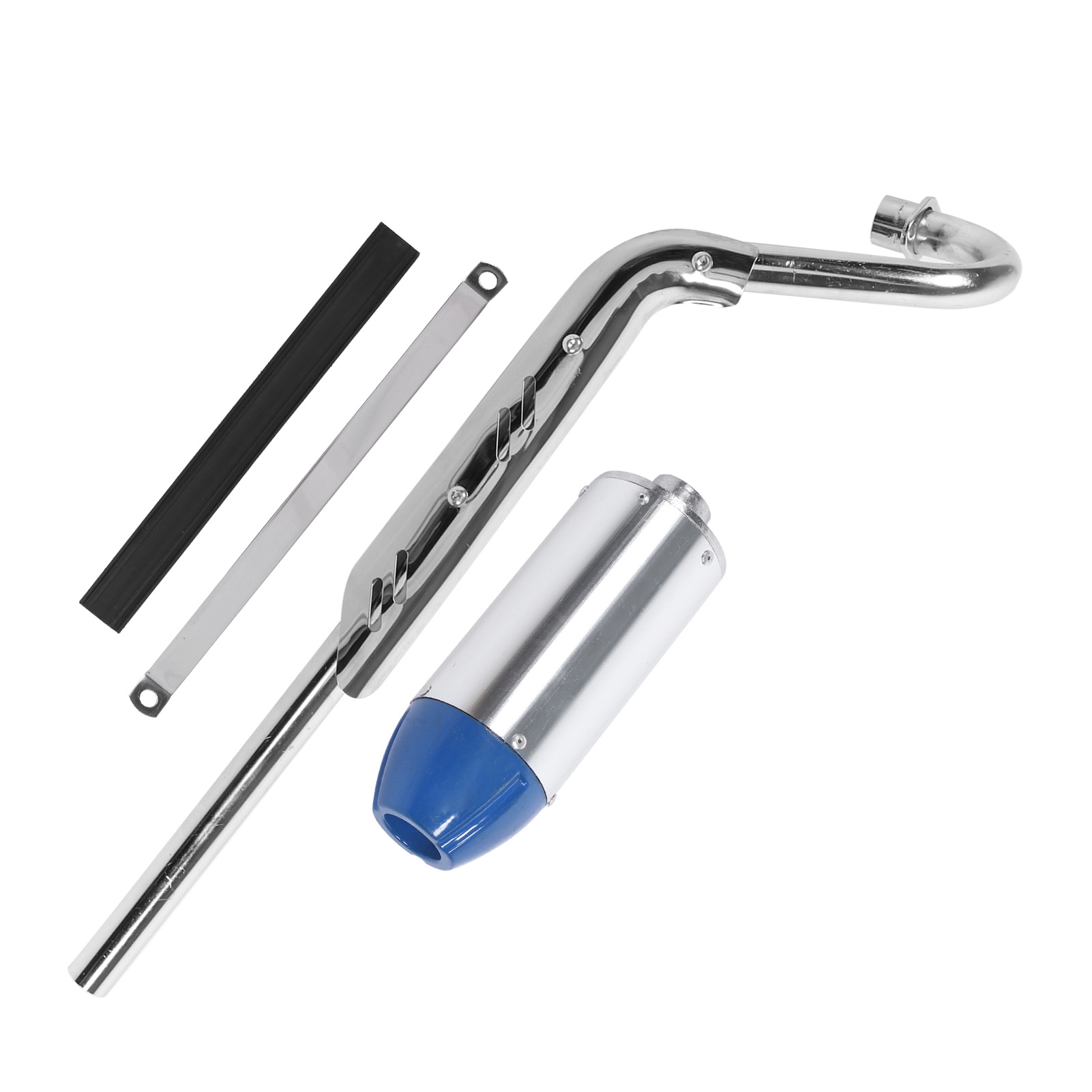 Universeller Motorradauspuffschalldämpfer Für 110-cm³-, 125-cm³- Und 140-cm³-motoren, Auspuffrohr Und Geräuschdämpfer Für Motorräder