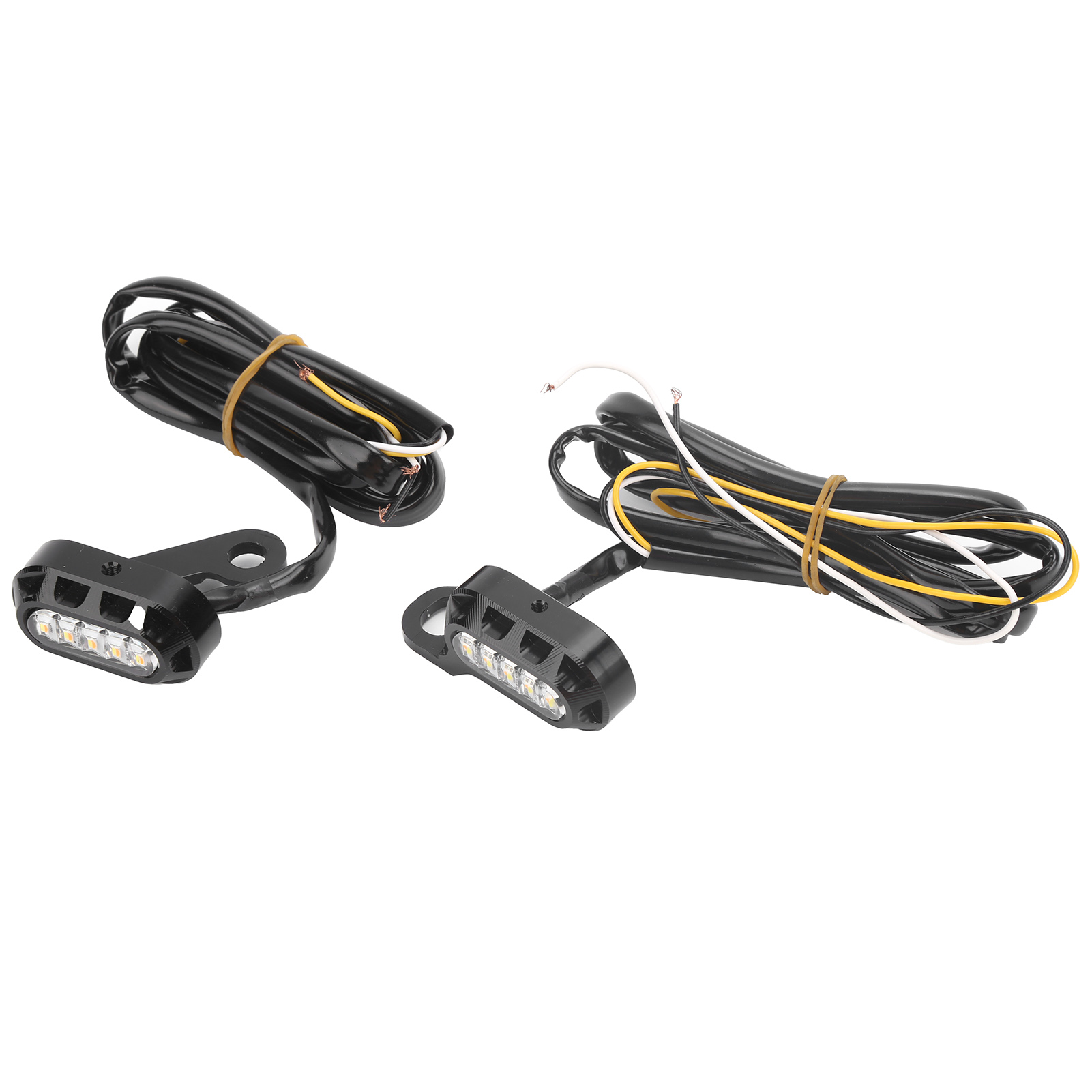 Led-blinker Für Motorräder, 2 Stück, Klar, Kompatibel Mit Xl 48 72 1200 883 (2004–2020), Schwarzes Gehäuse