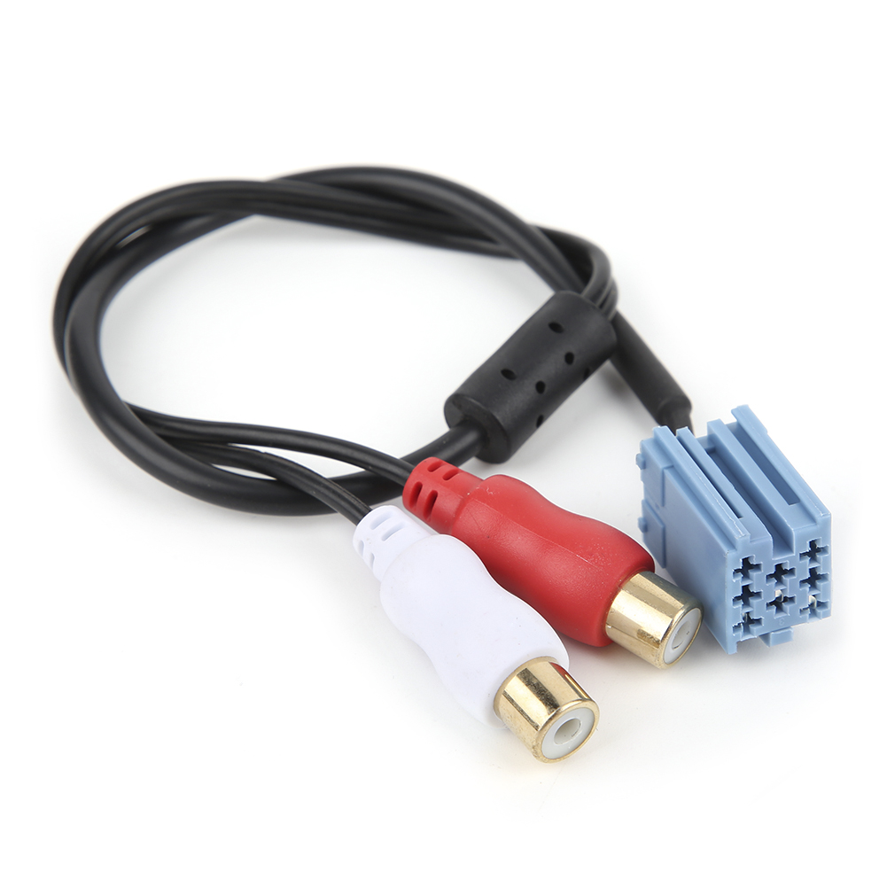 8-poliger Mini-iso-rca-kabeladapter Für Blapunkt Cd-wechsler Im Autoradio
