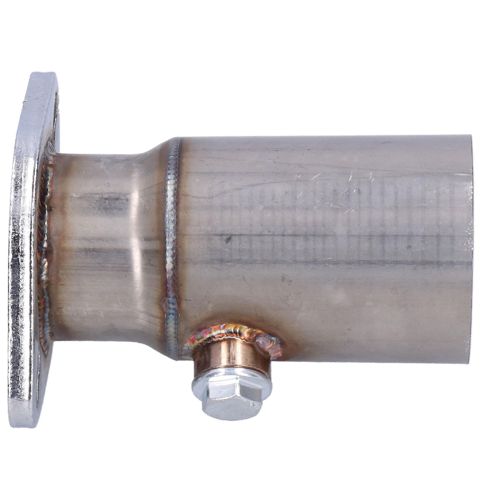 Edelstahl-auspuffreduzierstück/flansch-kit, 3" Auf 2,5", 2 Schrauben Für Fahrzeugtuning