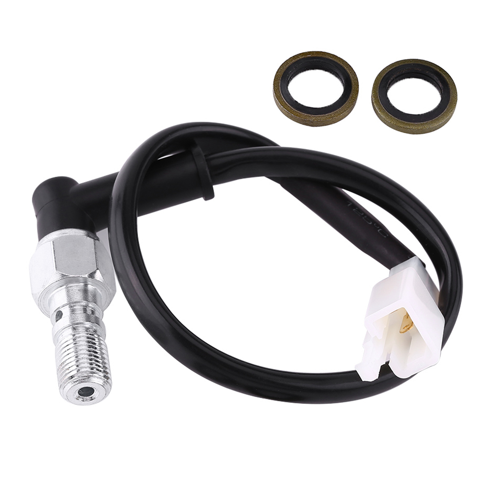 Motorrad-hydraulikbremsdruckschalter, Hintere Anschlagschraube M10x1,25mm, Universeller Bremslichtschalter