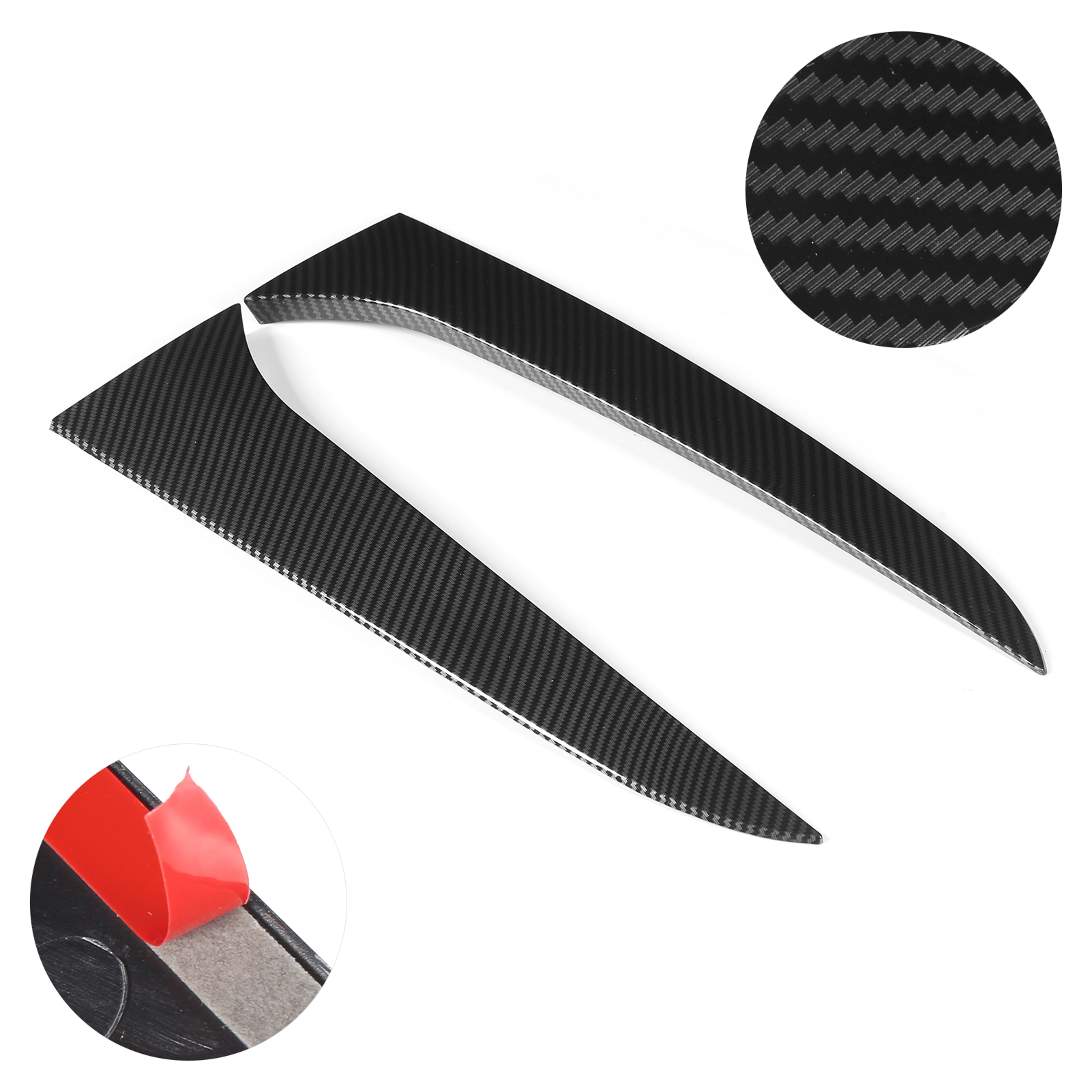 Zweiteiliger Heckseitenspoiler In Carbonfaser-optik Als Ersatz Für Bmw X1 E84 (2009–2015), Außenfensterspoiler-tuning