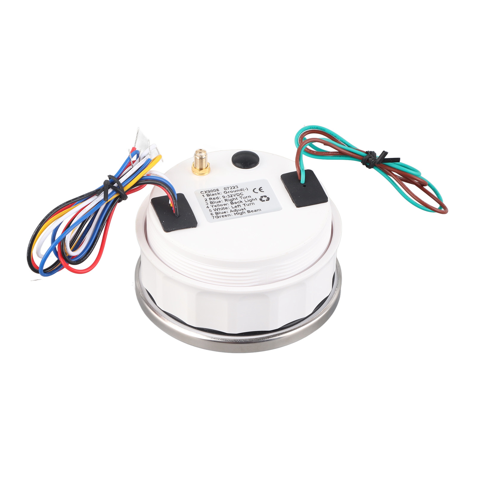 9–32 V Ip67 Gps-tachometer 200 Km/h 0–999999 Km Lcd-kilometerzähler Antibeschlag Multifunktionsanzeige Für Auto, Motorrad, Schiff