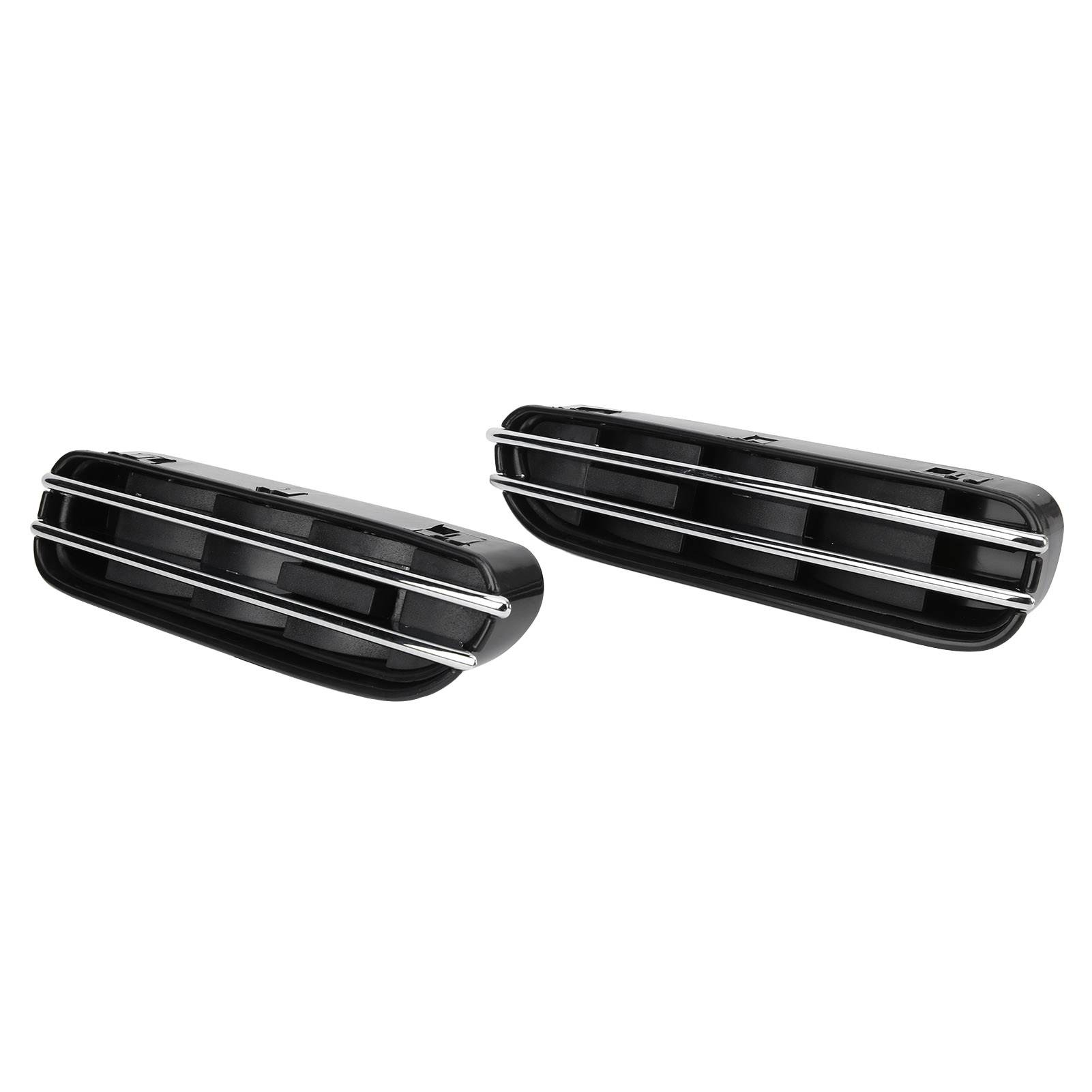 Seitliche Lufteinlassgitter Aus Fiberglas Für Bmw E60 M5, Ersatzteil Im M-stil, Paar Lufteinlassgitter, Verchromt, Karosseriezubehör