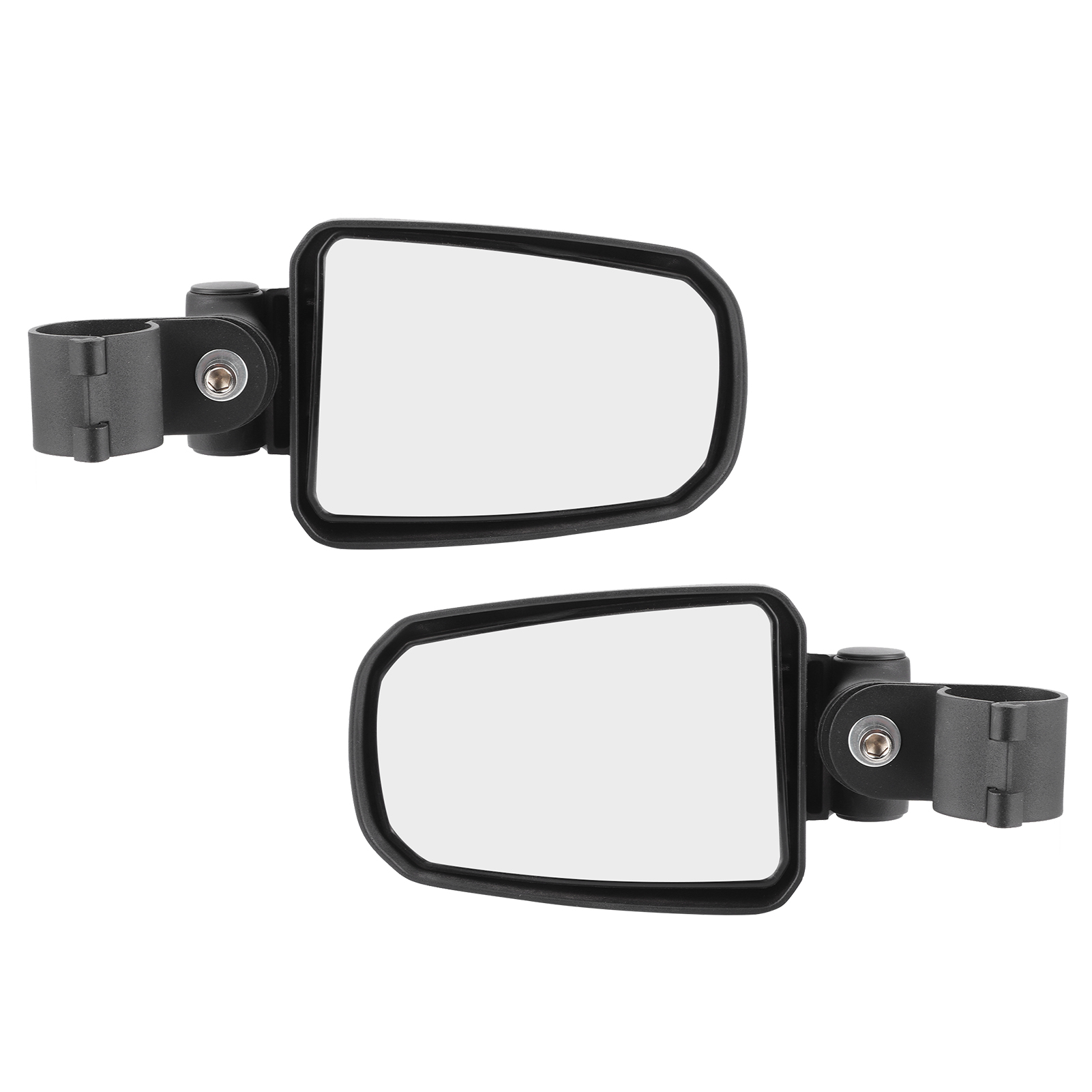 Universeller 4,4 Cm Weitwinkel-rückspiegel Für Motorräder, Quads, Ssvs Und Atvs Erweitertes Sichtfeld Universelle Halterung
