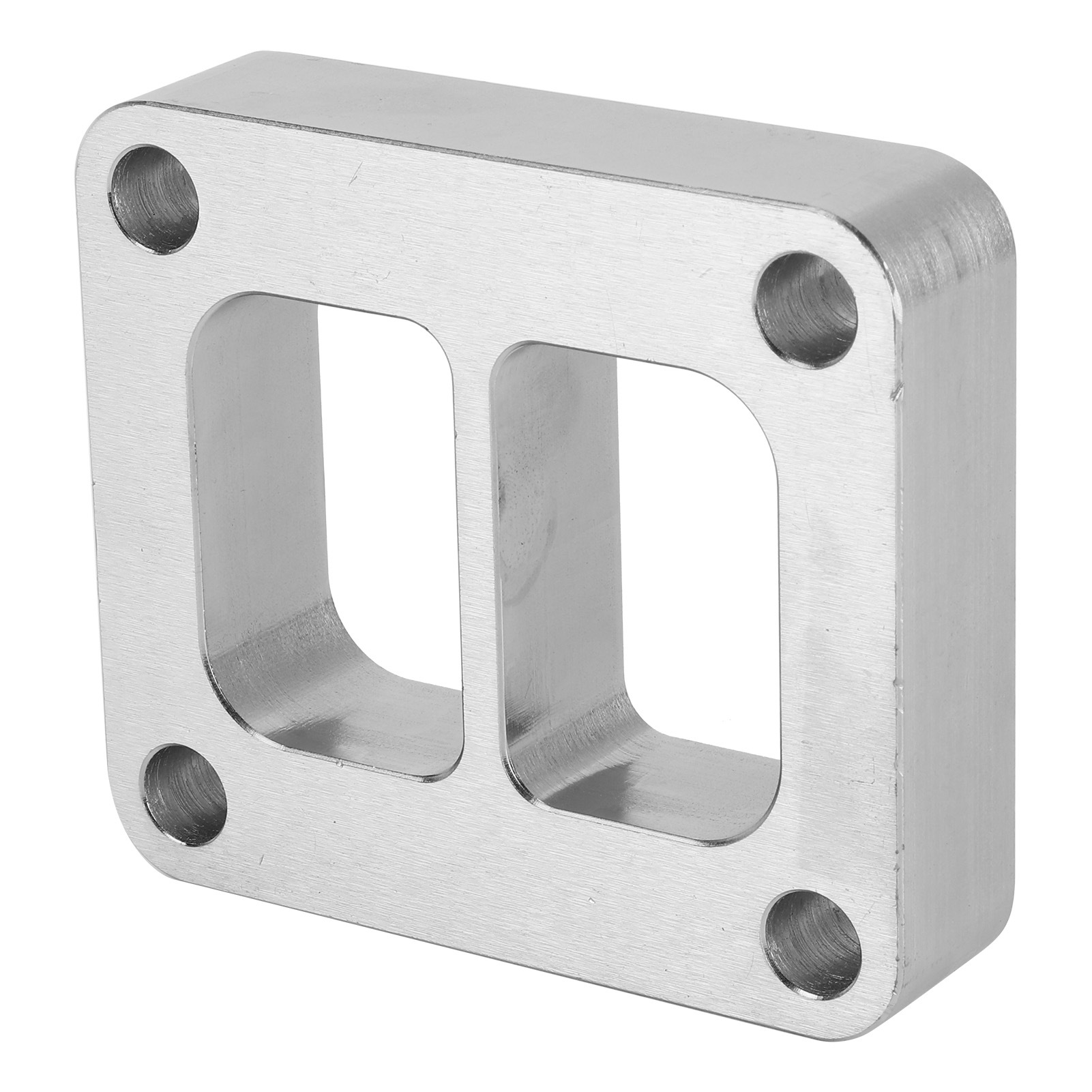 T4-turboflansch Mit Geteiltem Ansaugkrümmer, Doppelspiralkrümmer, Baustahl, Cnc-gefräste Kanäle, S400-kompatibilität, Abgasflansch-kit.