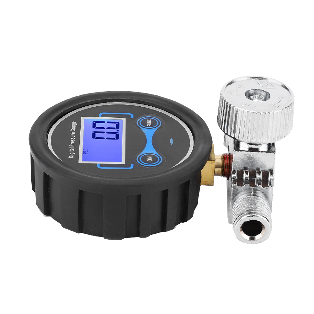 Pneumatischer Druckregler Mit Digitalem Manometer, 1/4-zoll-steuerventil Für Farbpistole, Präzise Luftstromregulierung.