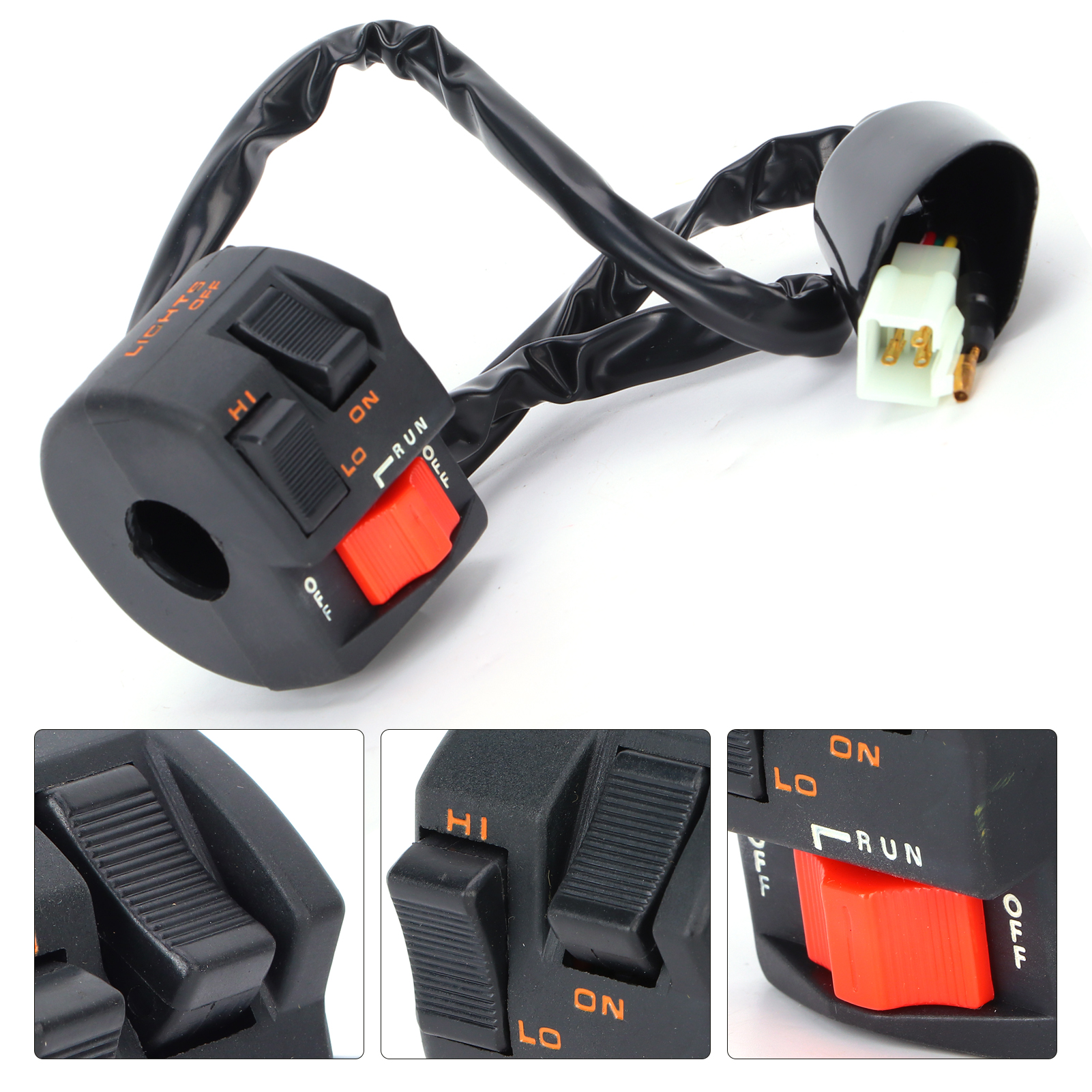 Start-/stopp-lichtschalter Links 35200-ha2-674 Kompatibel Mit Honda Atc250r 1983-1984