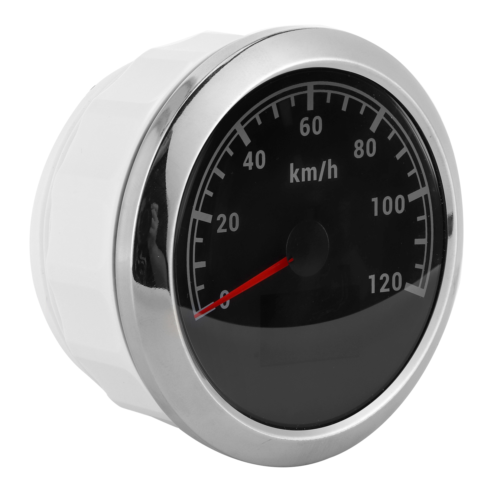85-mm-multifunktions-gps-tachometer Mit Richtungs- Und Winkelanzeige, 120-km/h-tachometer, Kilometerzähler Für Motorrad, Boot, Auto, Wasserdichtes Instrument