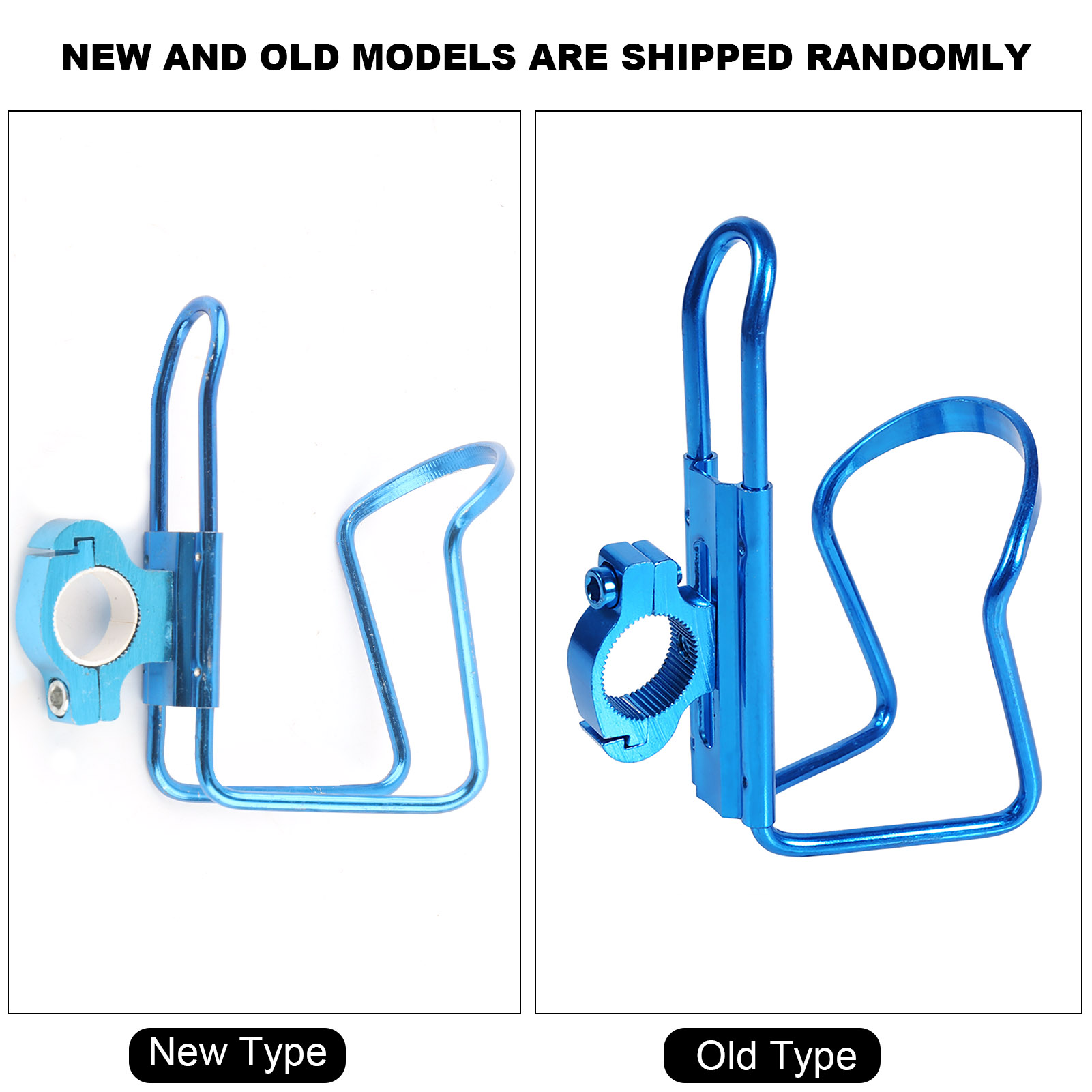 Wasserdichter Motorrad-getränkehalter, Verstellbarer Lenker-getränkehalter, Blauer Flaschenadapter, Robust Und Universell.
