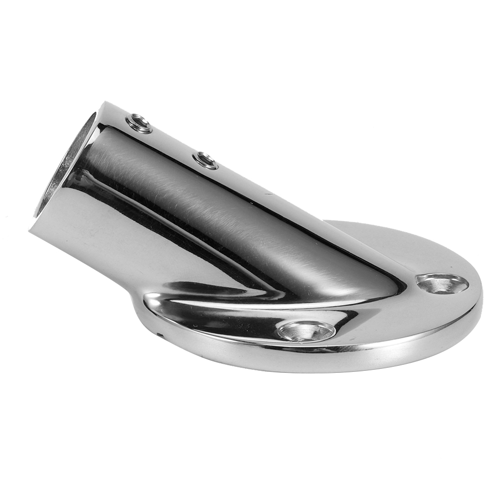 30-grad-rundrohr-handlauf-geländerbeschlag, Edelstahl 316, Bootsbauteile, 22 Mm / 0,9 Zoll