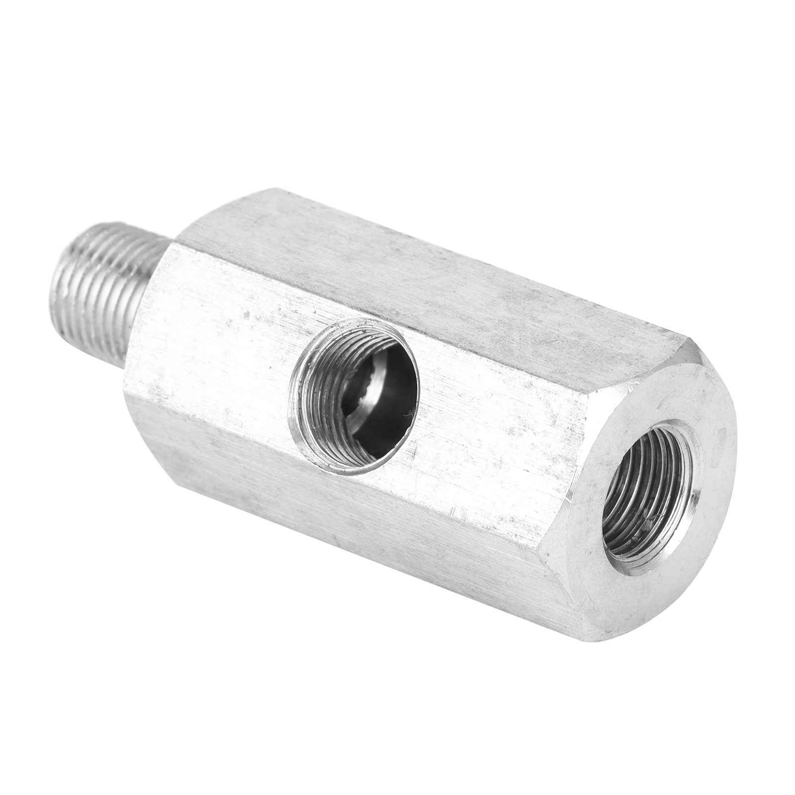 Universelles 1/8 Bspt T-stück, Npt-adapter Für Öldrucksensor, Turbo-zuleitung, Manometer, Gewindeanschluss, Stahl, 3-teilig.